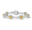Natural Yellow Cushion Diamond Bracelet product image 1