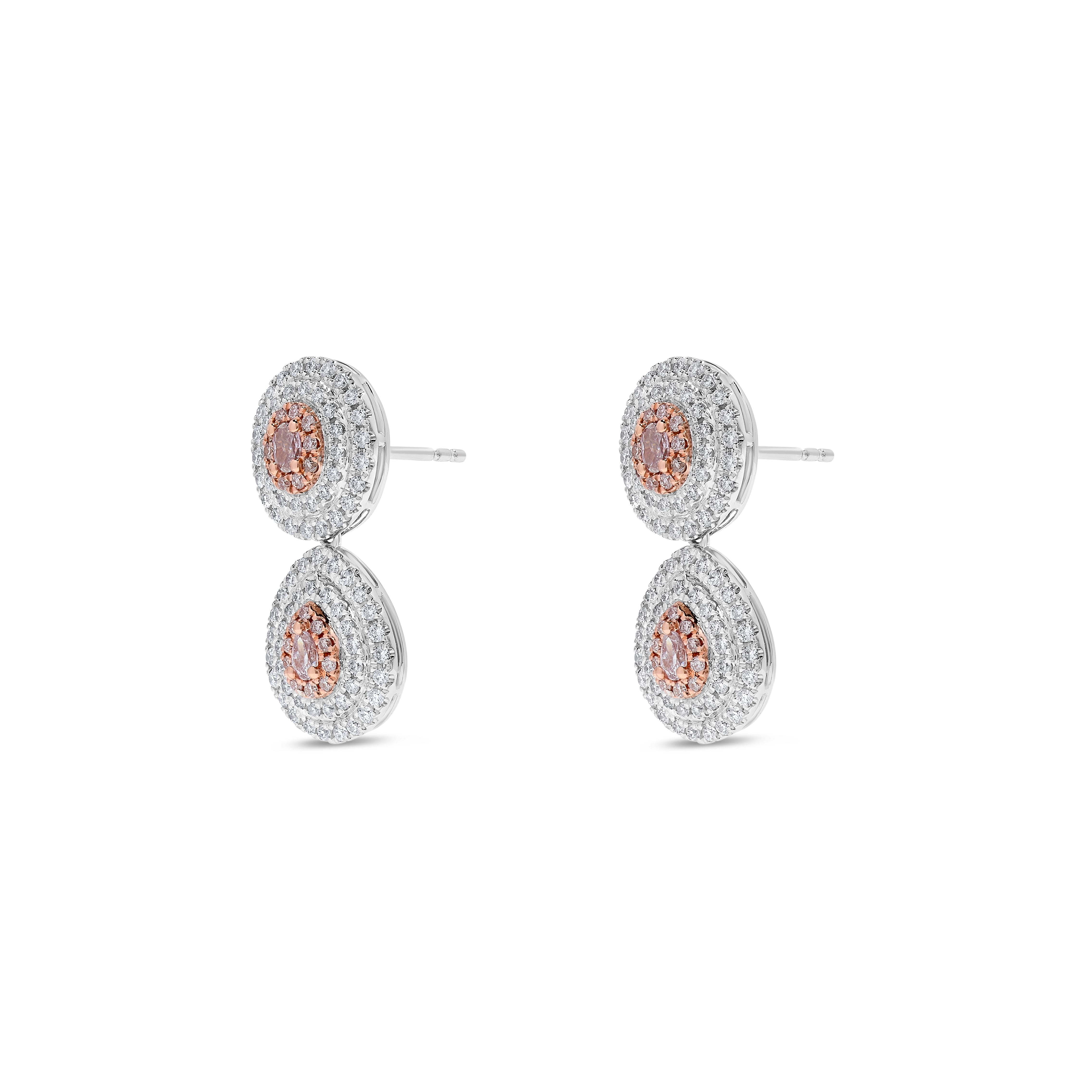 GIA Pink Diamond Earrings JEP079GH