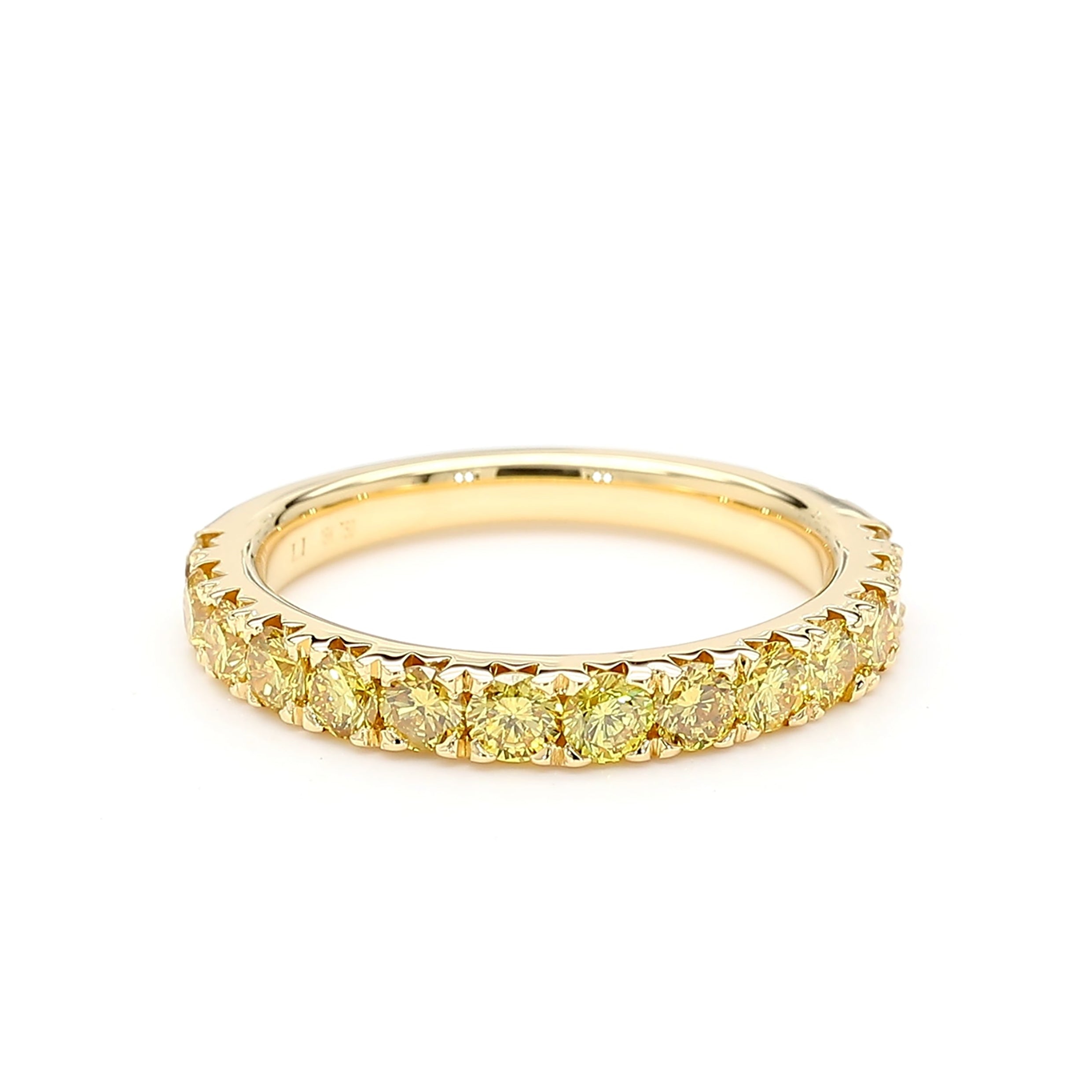 Natural Yellow Diamond Band product image 1