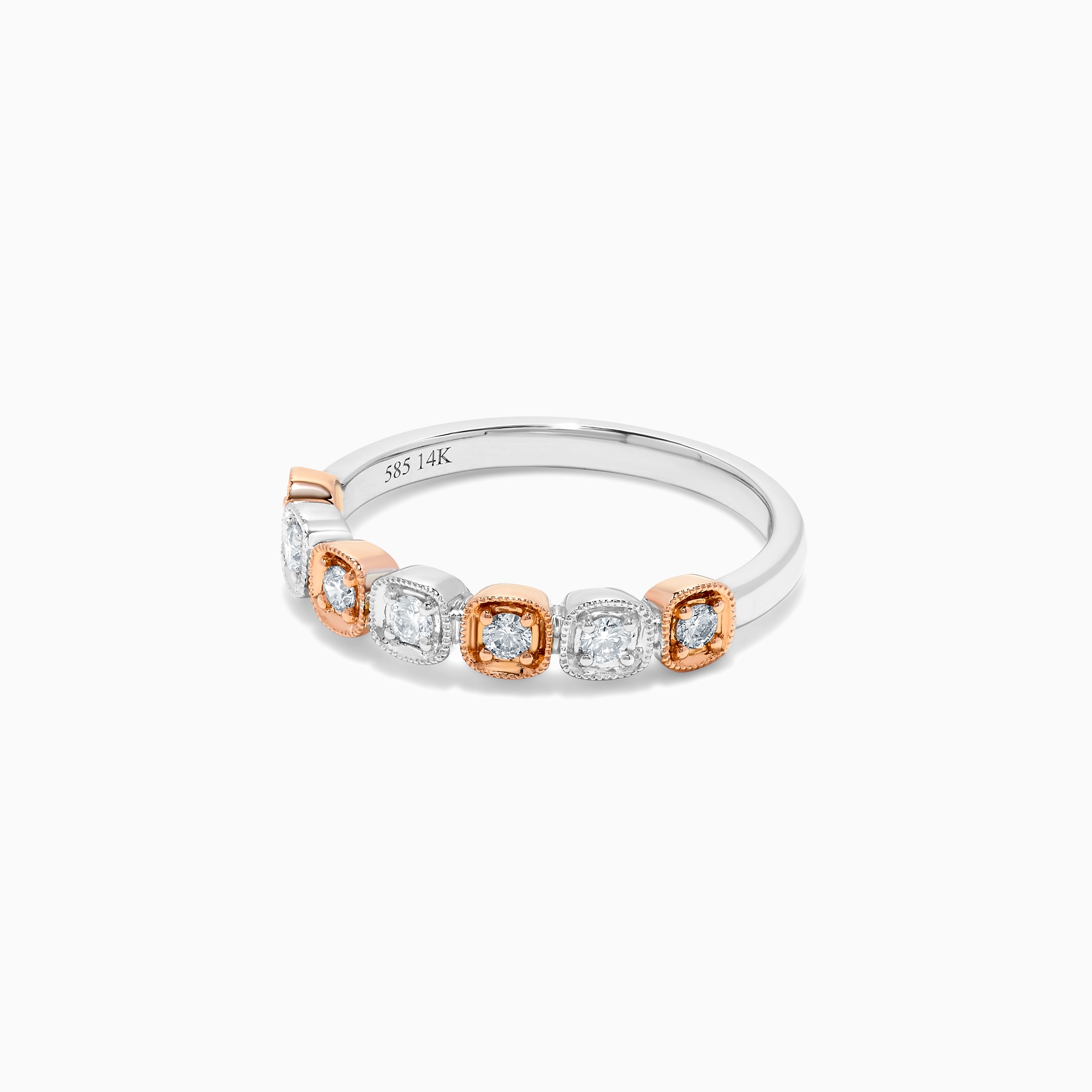 Pink & White Diamond Band JRBP193PB