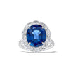 Natural Blue Sapphire & Diamond Ring product image 1