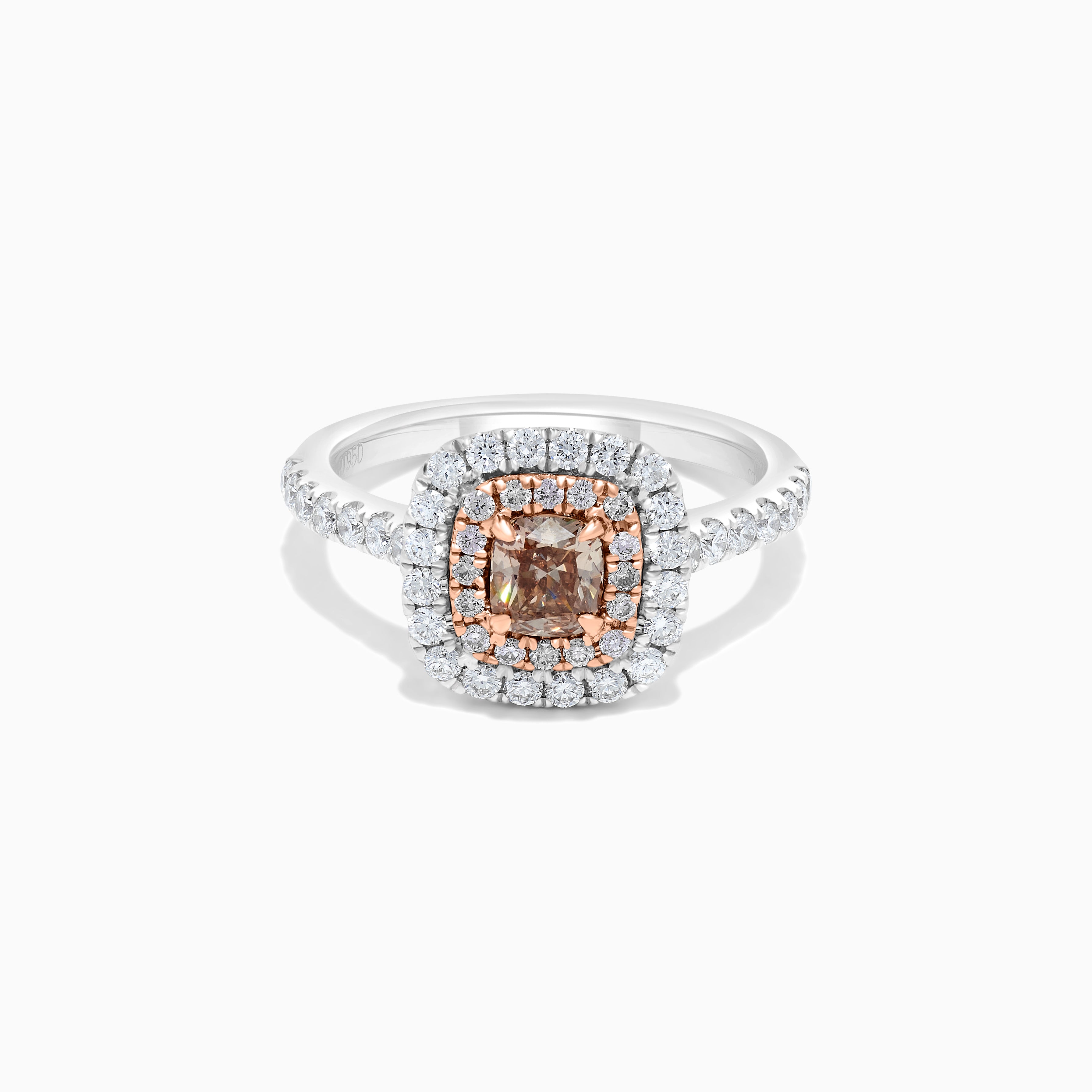Pink Cushion Cut Diamond Ring JRP0198H