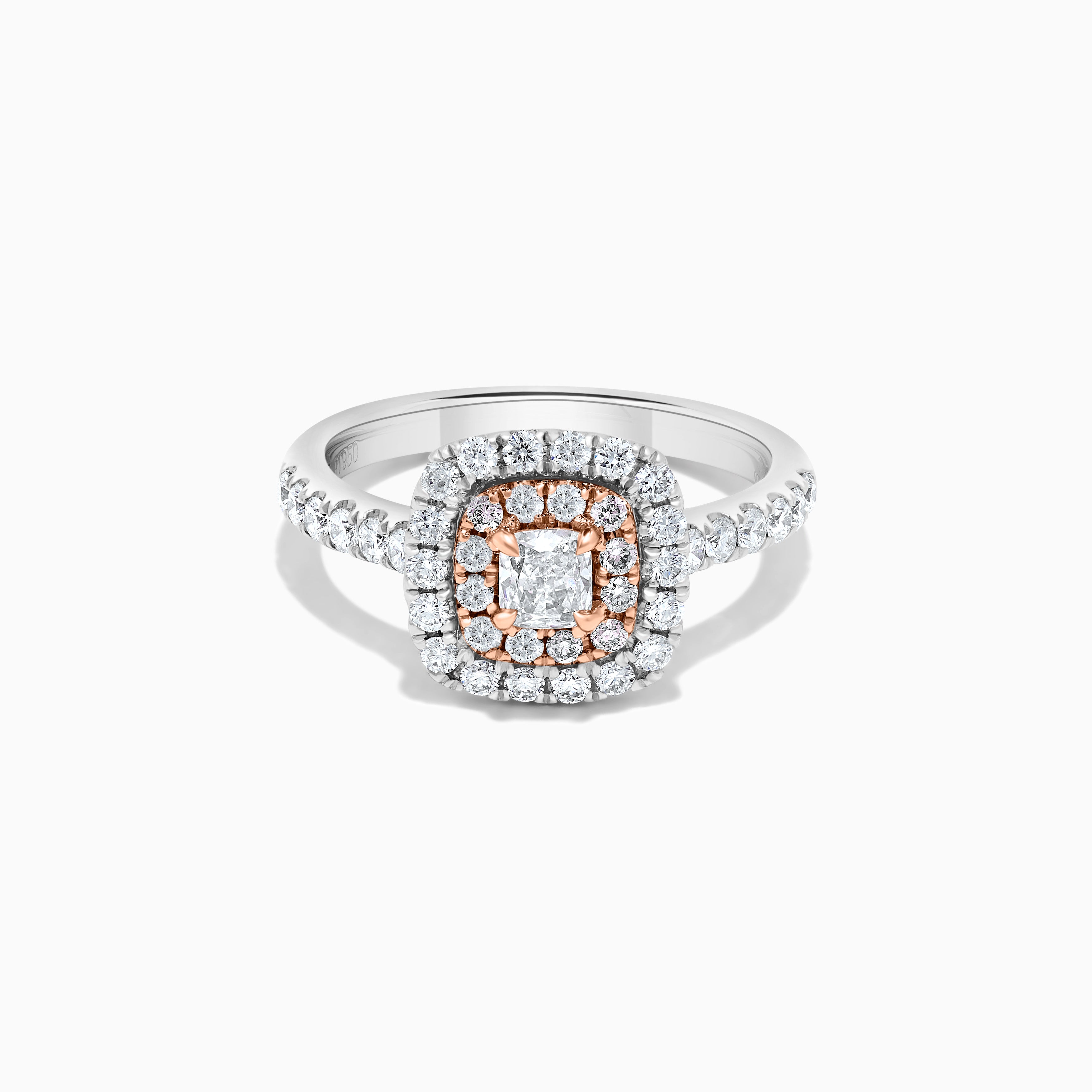 Pink Radiant Cut Diamond Ring JRP0205H