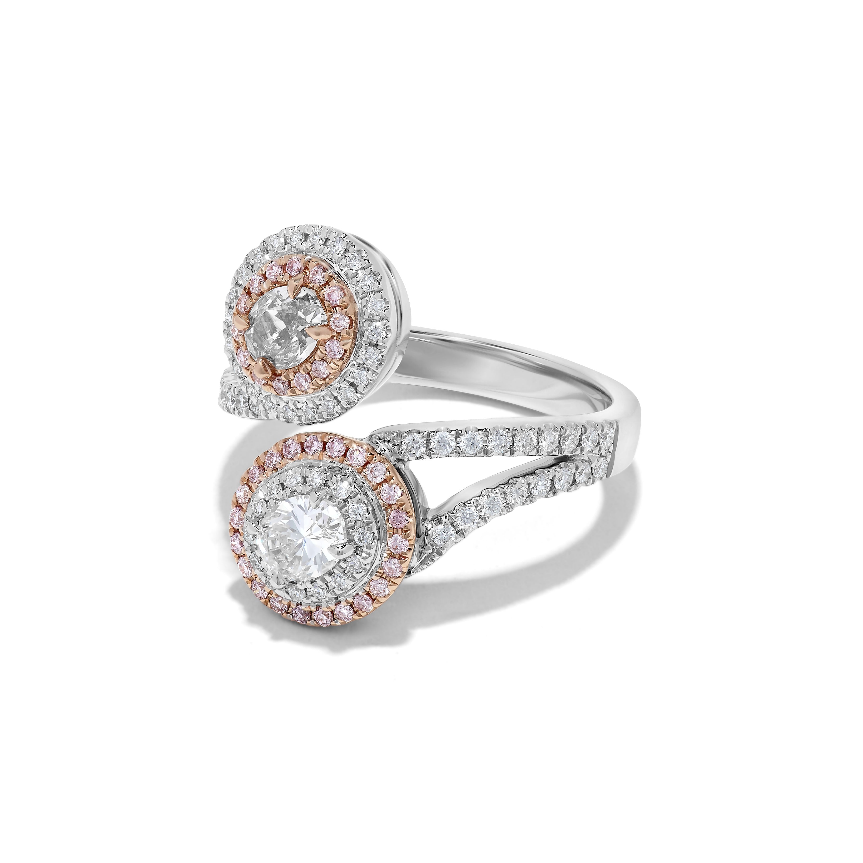 GIA Pink Oval Diamond Ring JRP0234H