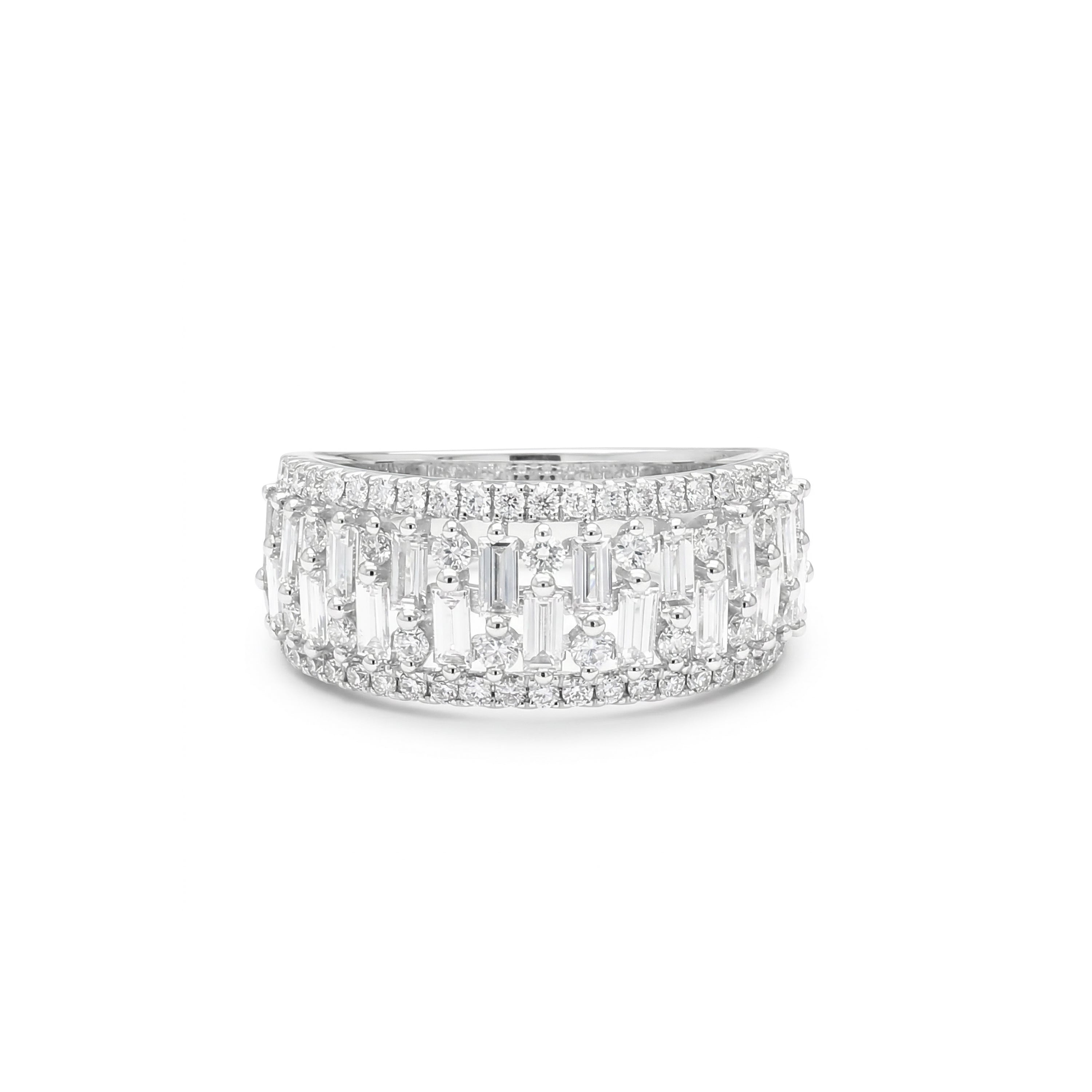 Natural Baguette Diamond Band product image 1