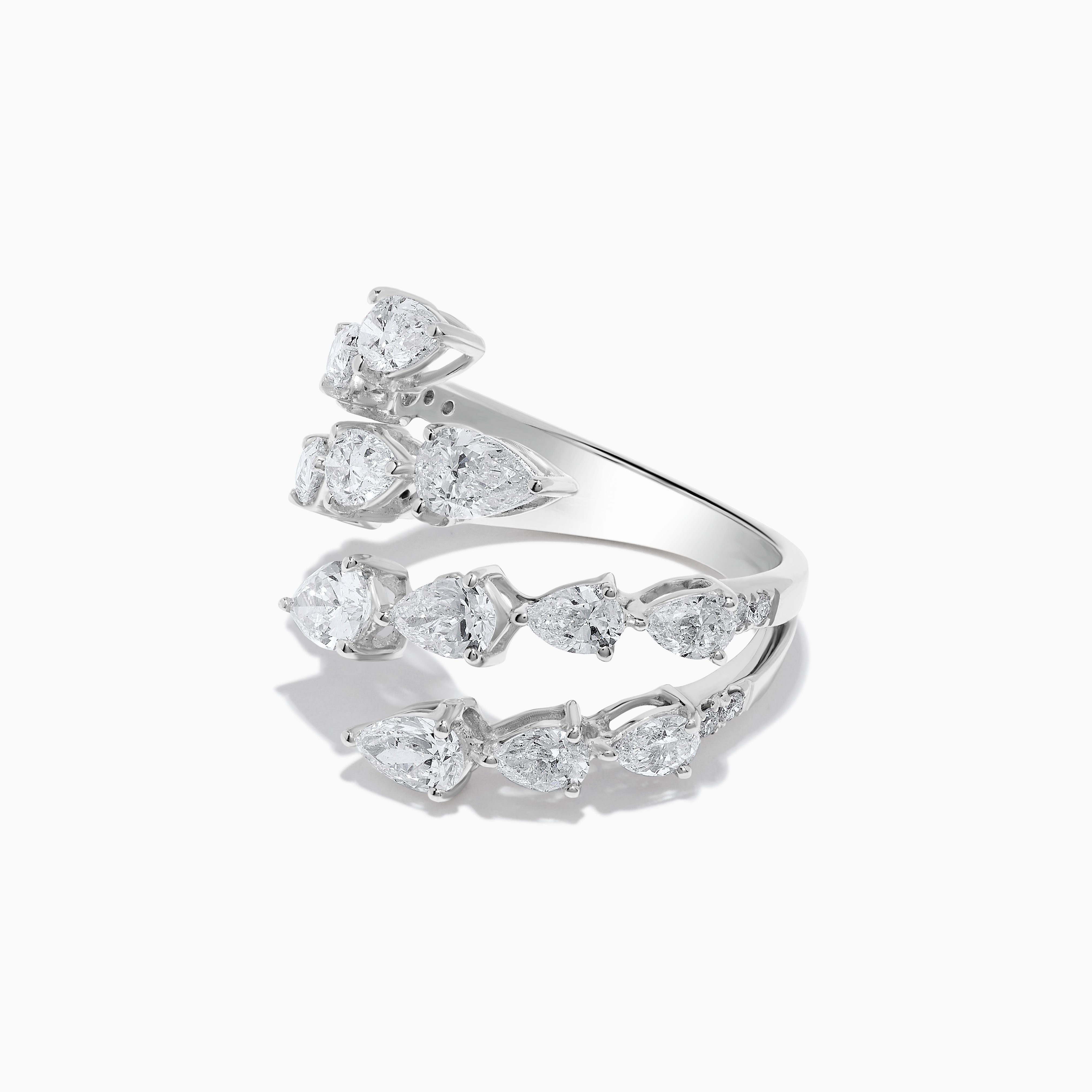 White Pear Cut Diamond Band JRWM020X