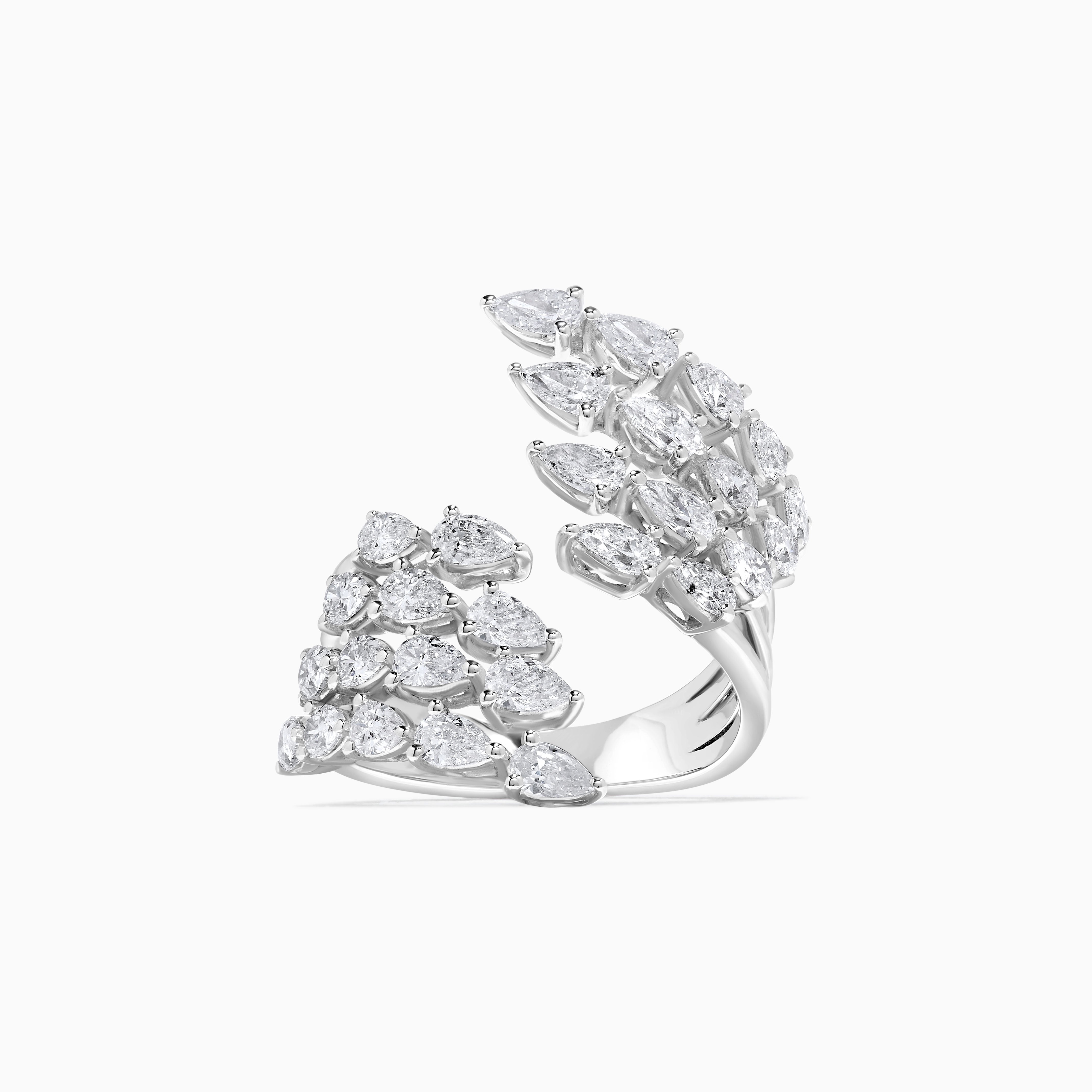 White Pear Cut Diamond Band JRWM025X