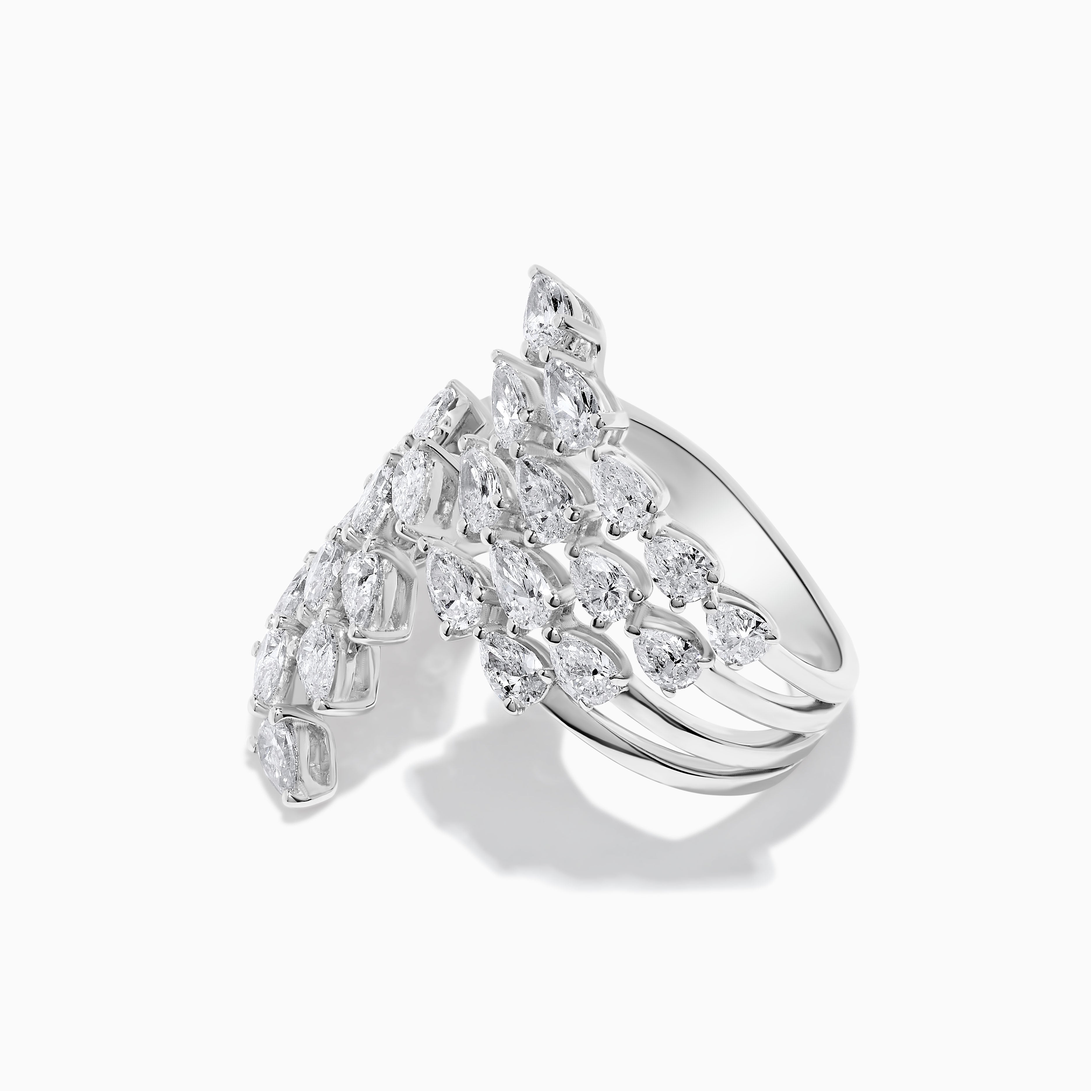White Pear Cut Diamond Band JRWM025X