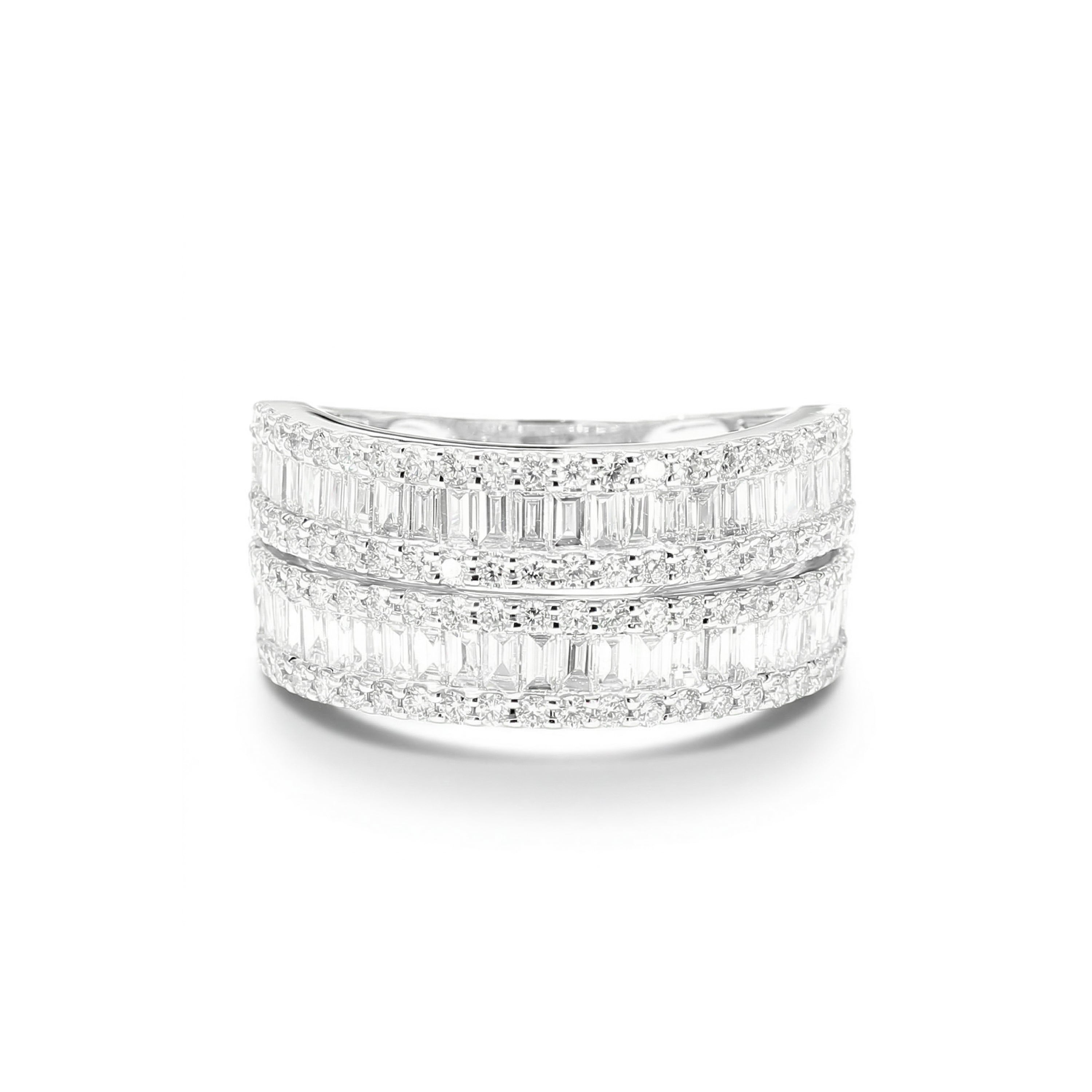 Natural Baguette Diamond Band product image 1