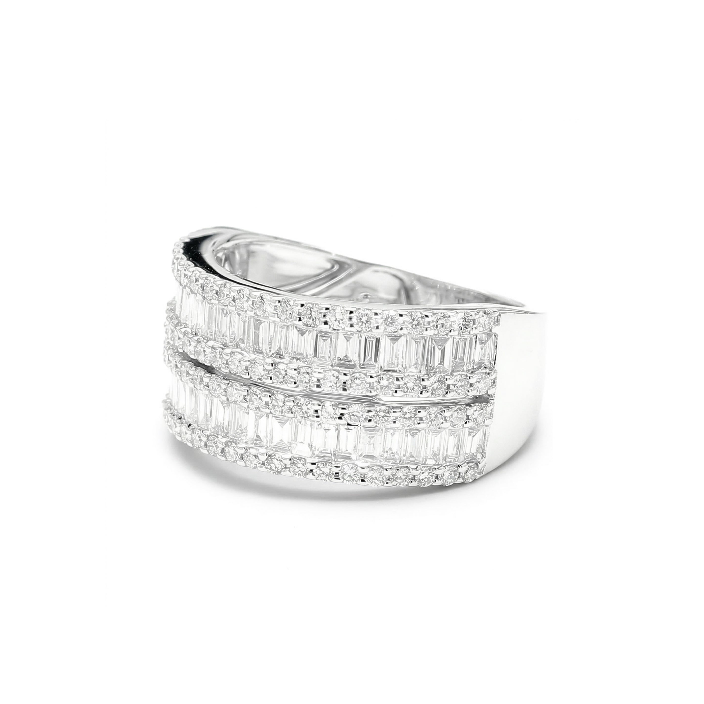 Natural Baguette Diamond Band product image 2