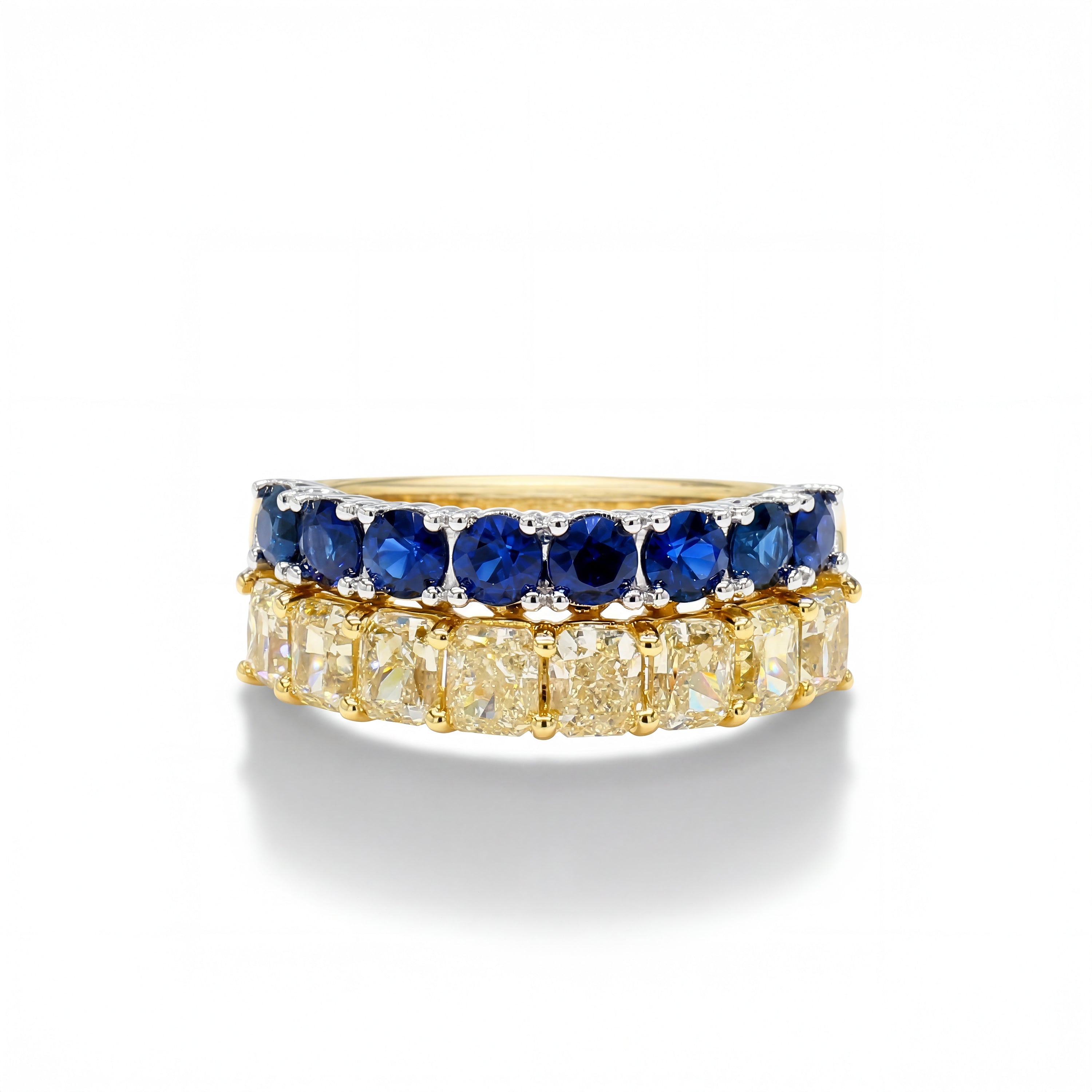 Natural Yellow Radiant Diamond Ring product image 1
