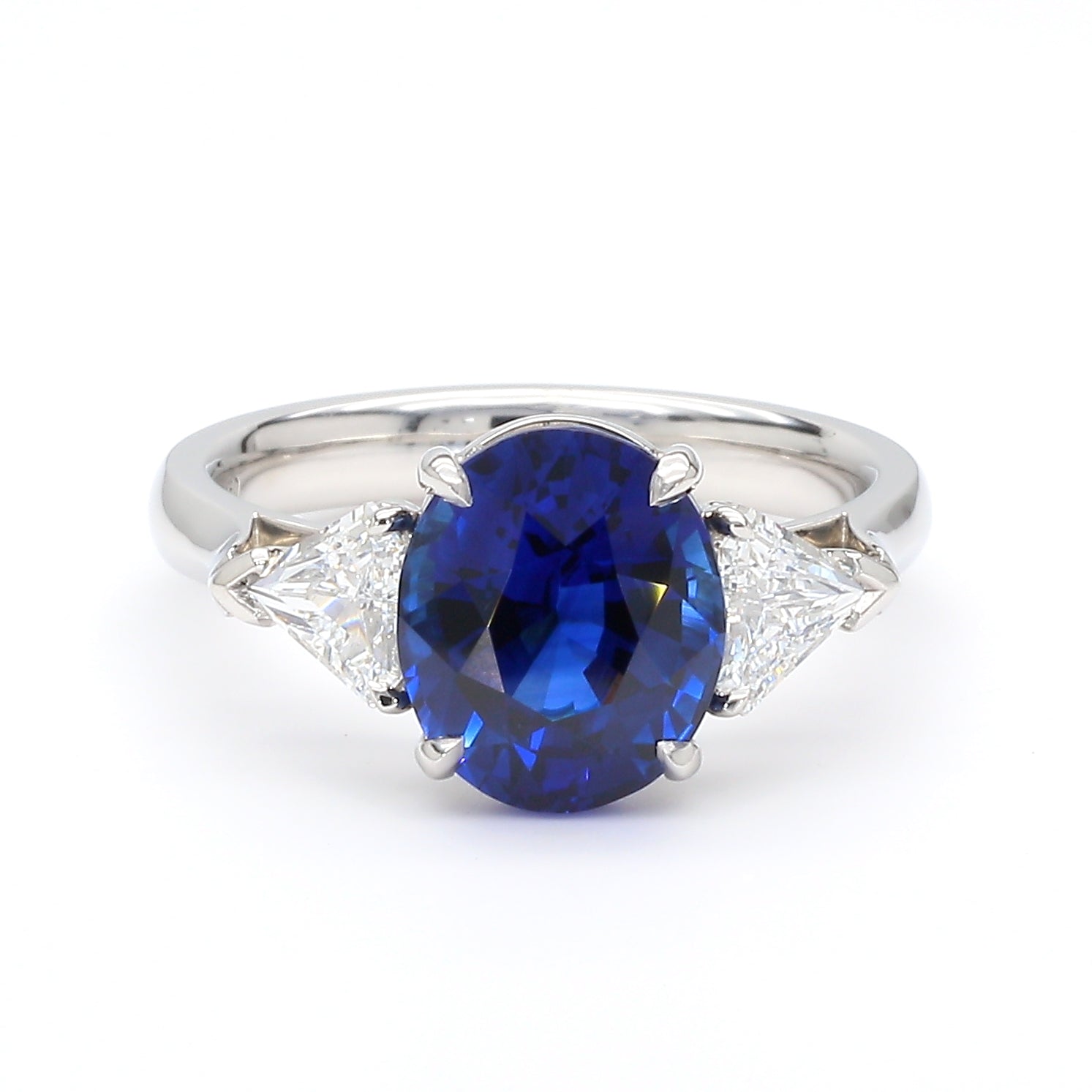 Natural Blue Diamond Ring Gia Certified
