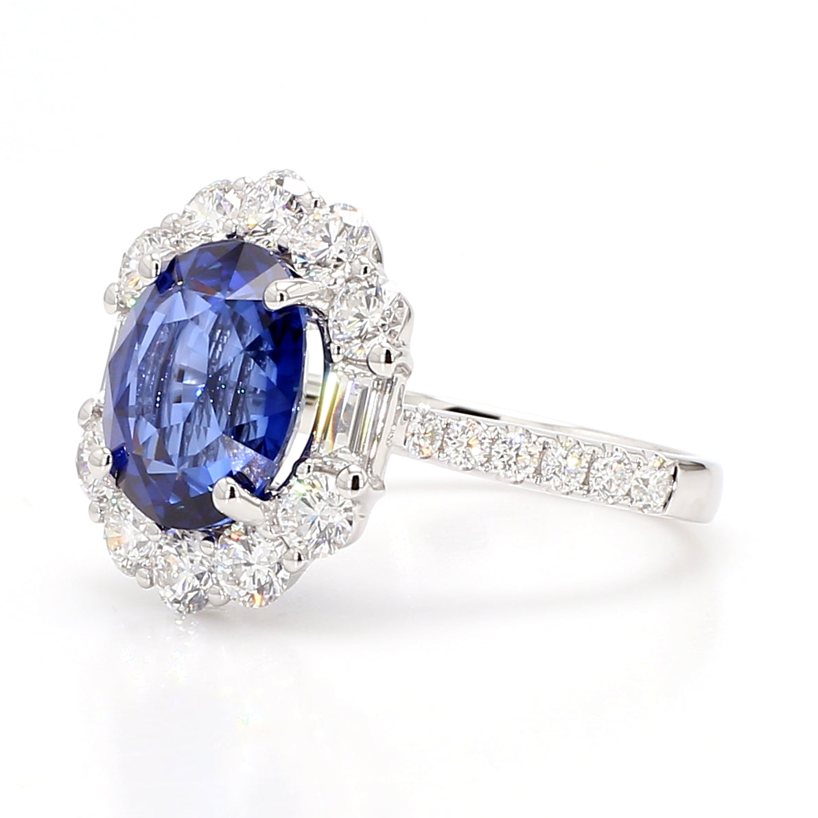 Natural Blue Diamond Ring | GIA Certified
