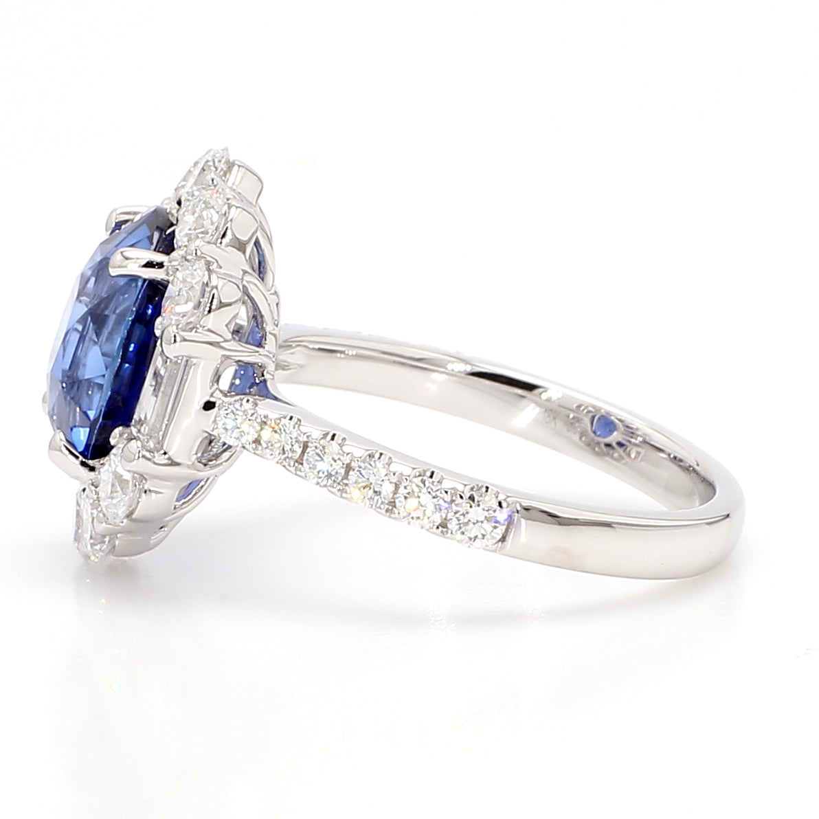 Natural Blue Diamond Ring | GIA Certified