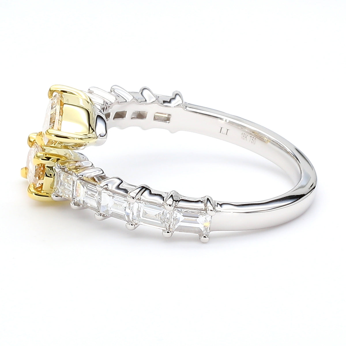 Natural Brown Kite Diamond Ring | GIA Certified