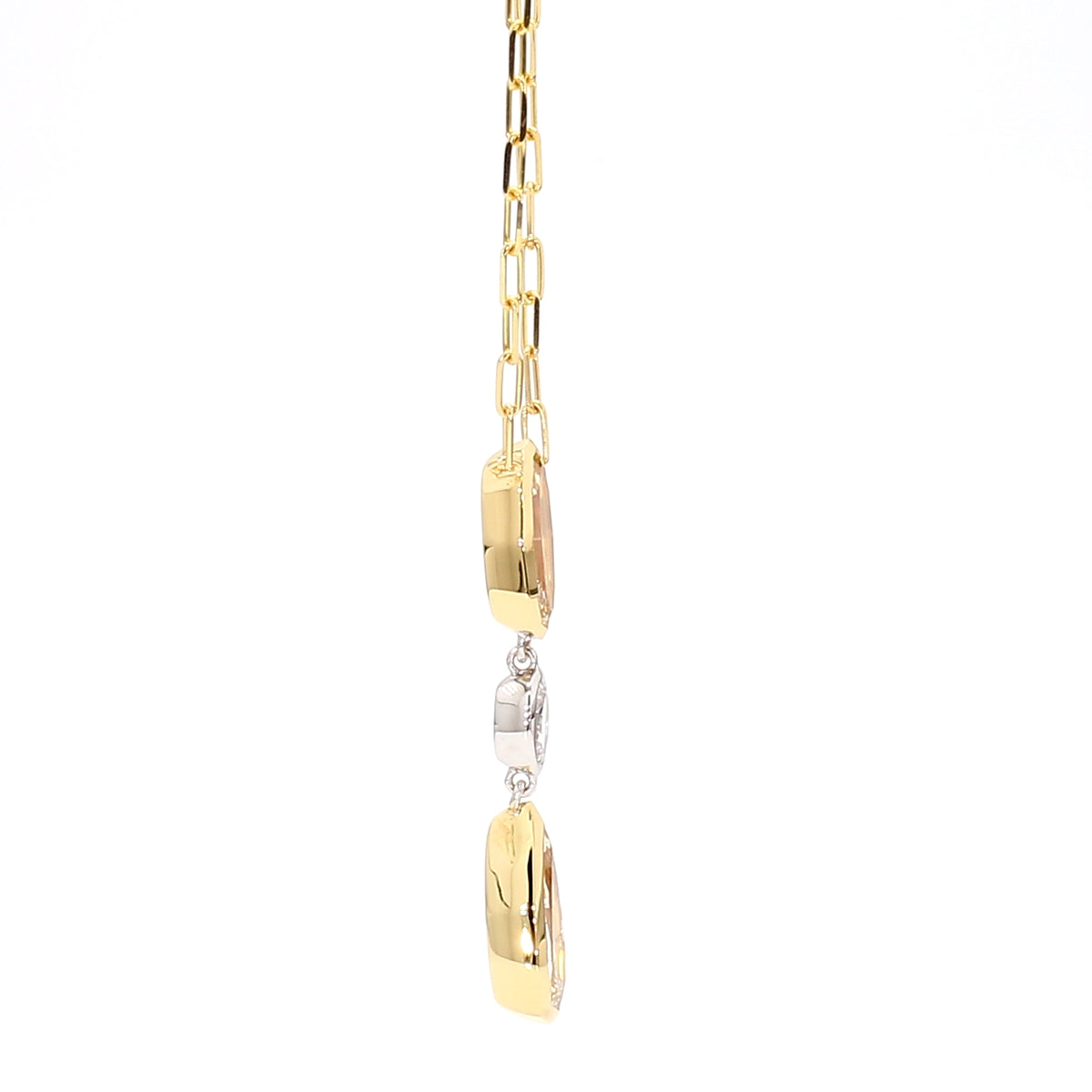 Natural White Kite Diamond Necklace | GIA Certified