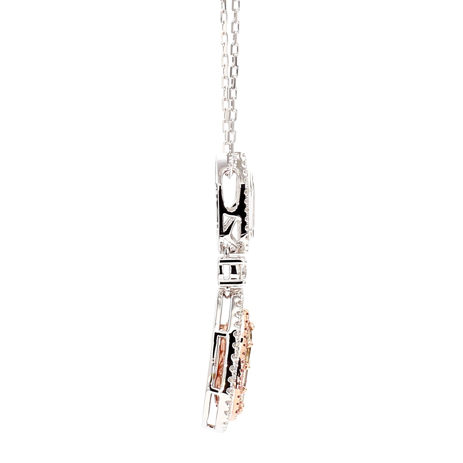 Natural Yellow Kite Diamond Pendant Gia CERTIFIED