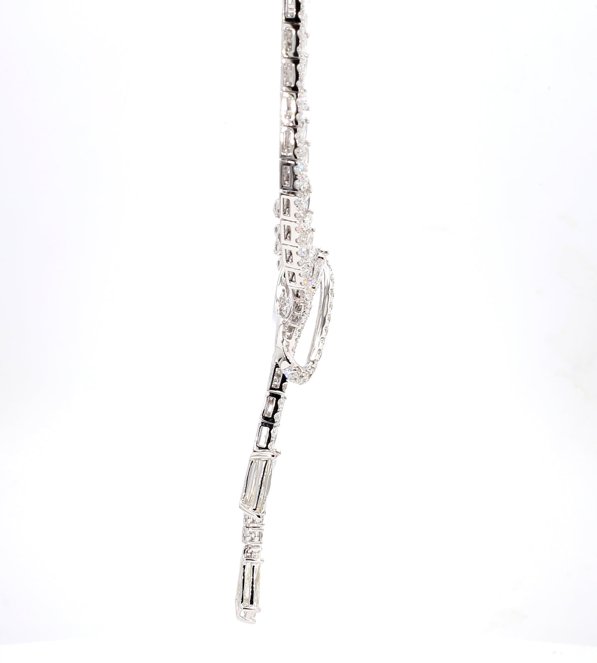 Natural White Princess Diamond Necklace | GIA Certified