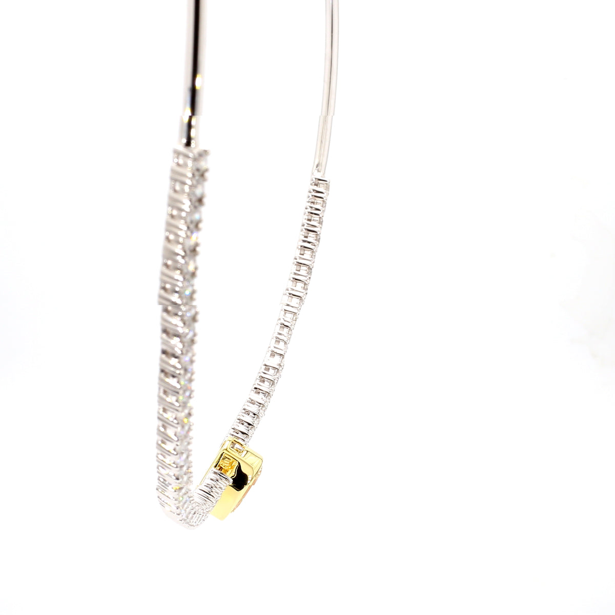 Natural Yellow Pear Diamond Necklace | GIA Certified