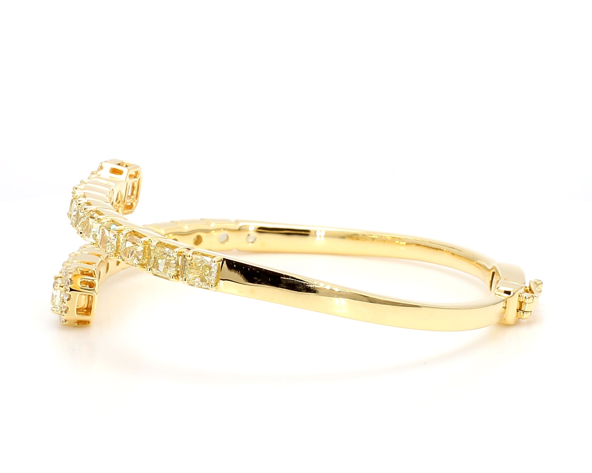 Natural Yellow Cushion Diamond Bracelet product image 3