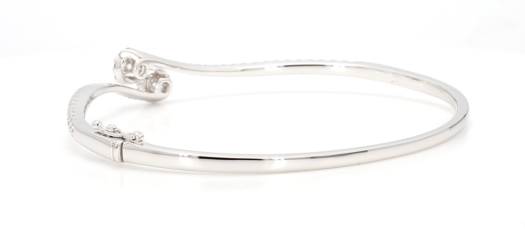 Natural White Round Diamond Bracelet