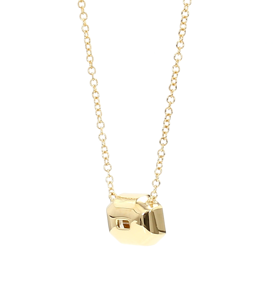 Natural Yellow Emerald Diamond Necklace Gia Certified