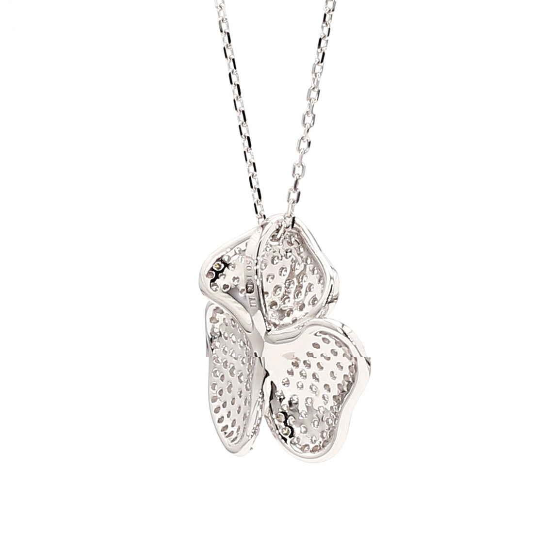 Natural Yellow Round Diamond Pendant