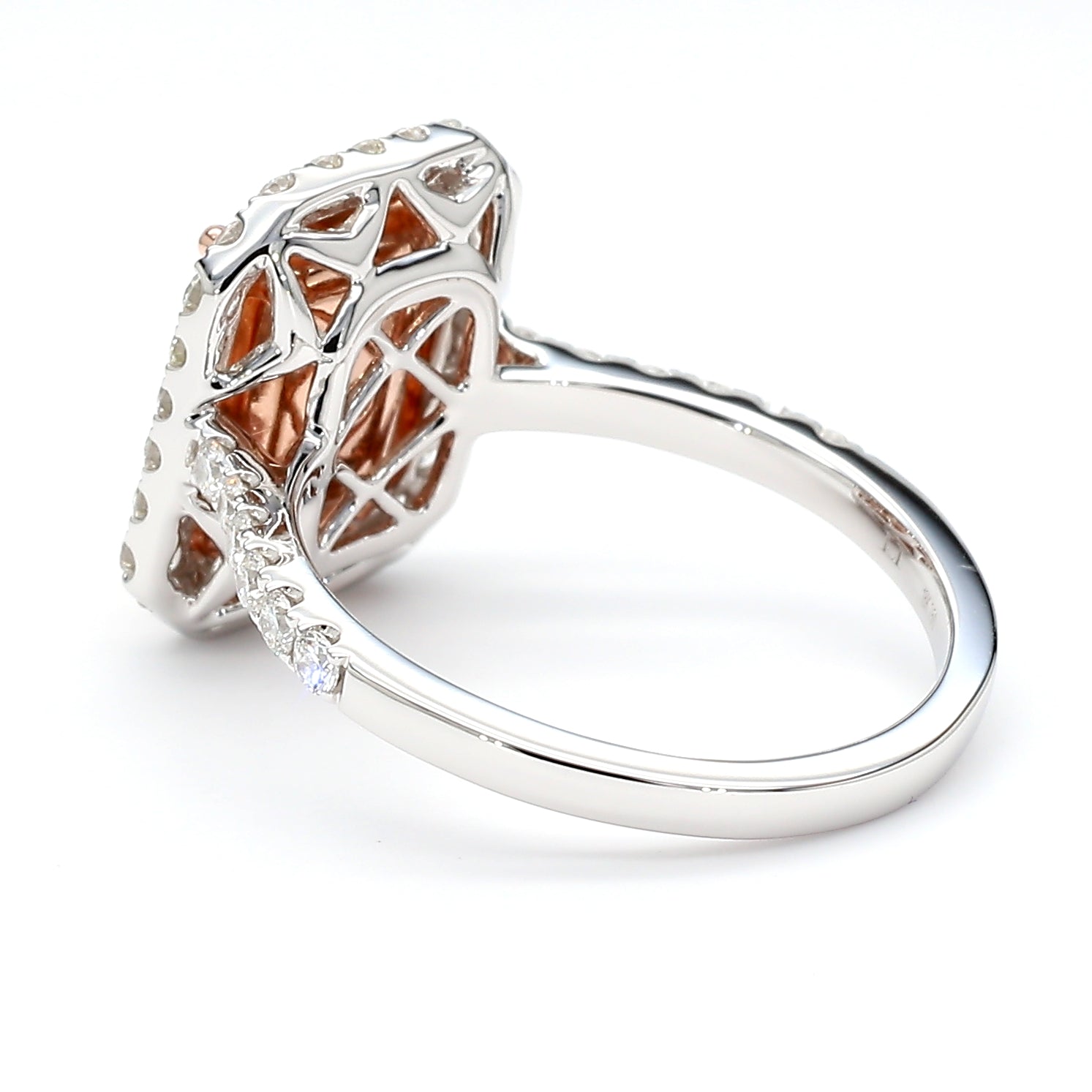 Natural Green Radiant Diamond Ring Gia Certified