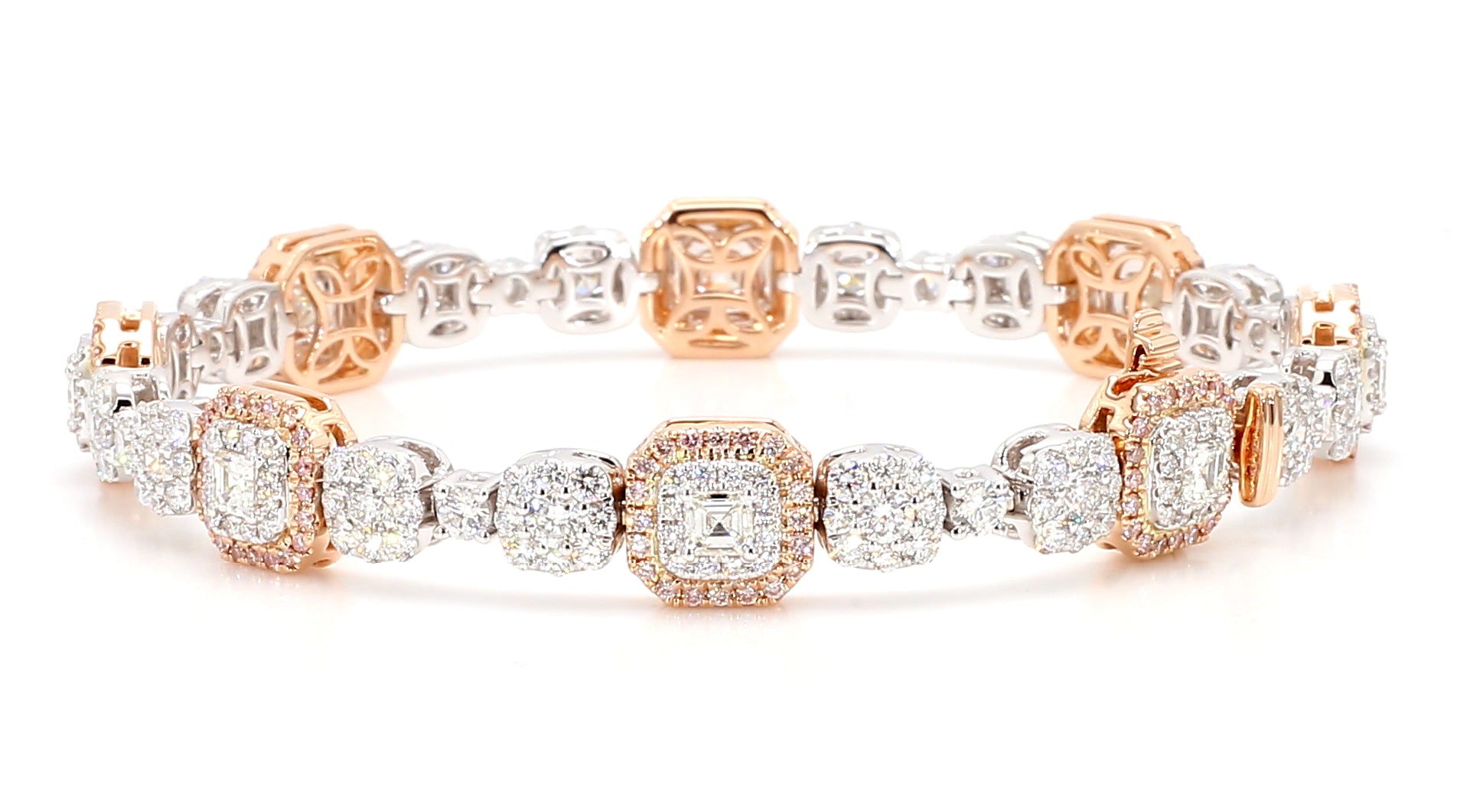 Natural White Emerald Diamond BRACELET