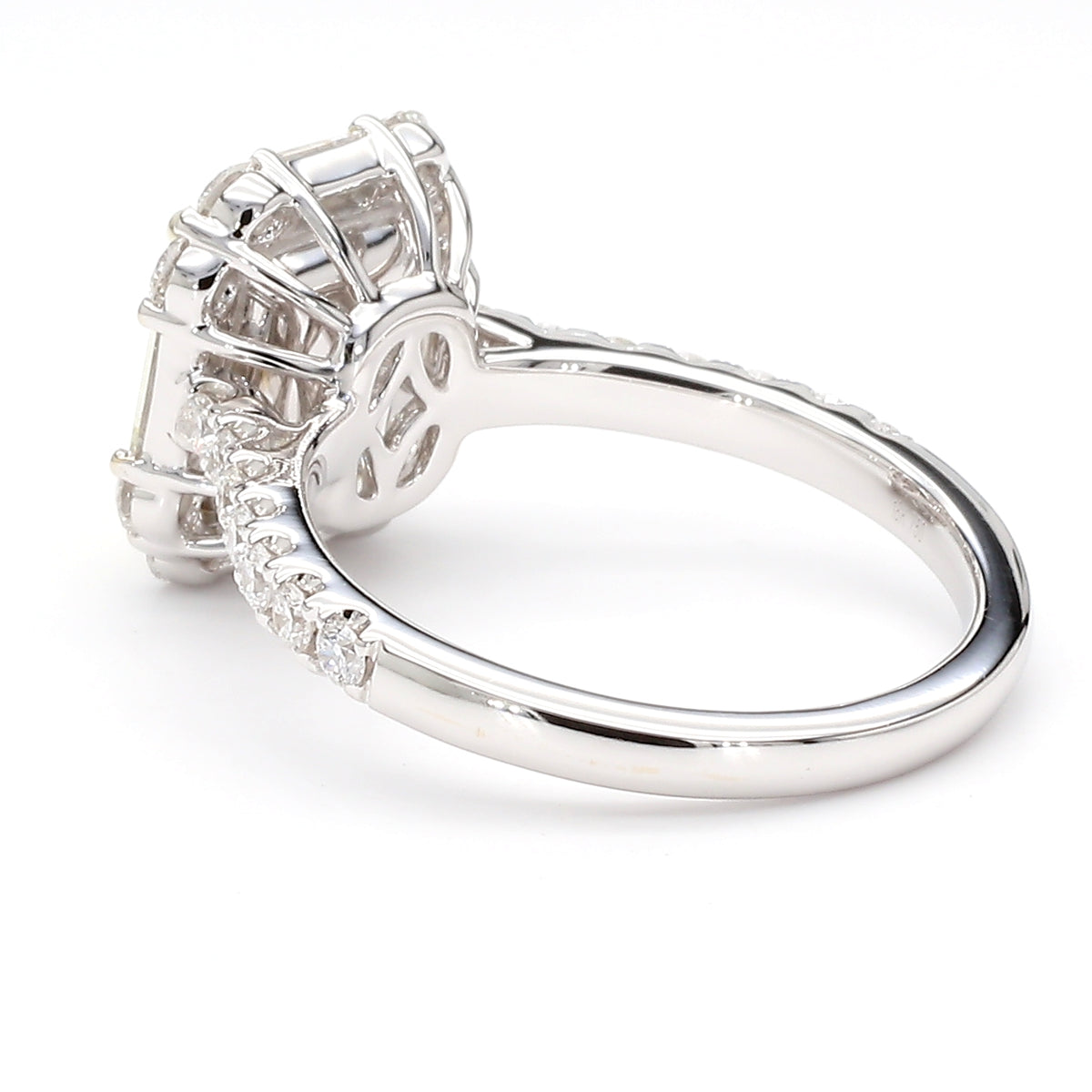 Natural Yellow Radiant Diamond Ring | GIA Certified