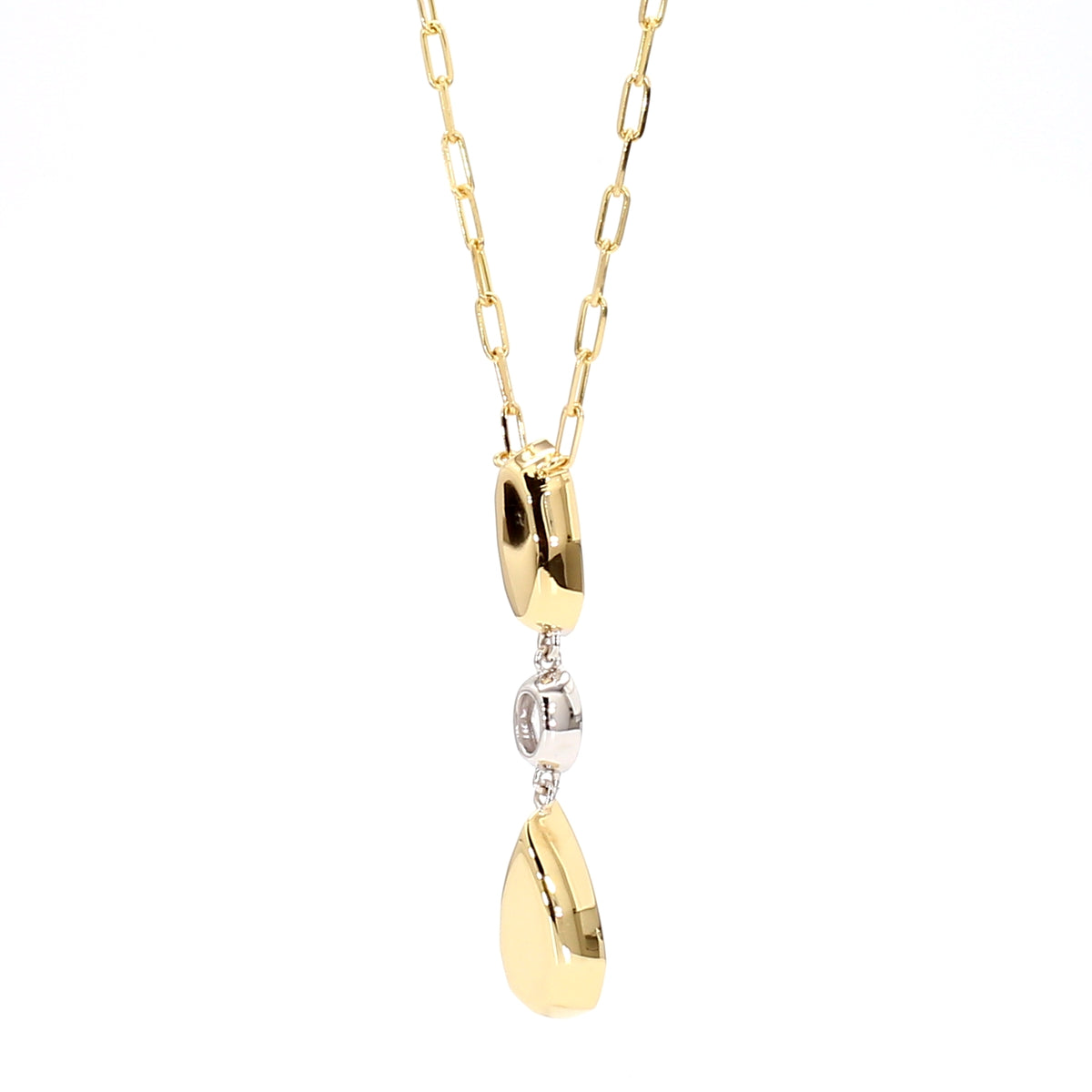 Natural White Kite Diamond Necklace | GIA Certified