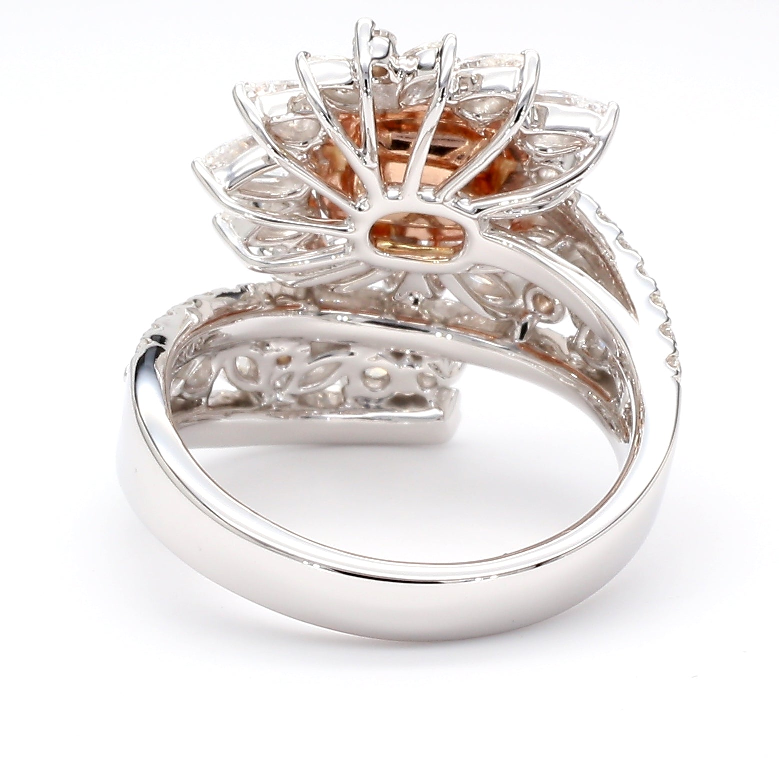 Natural Yellow Cushion Diamond Ring Gia Certified
