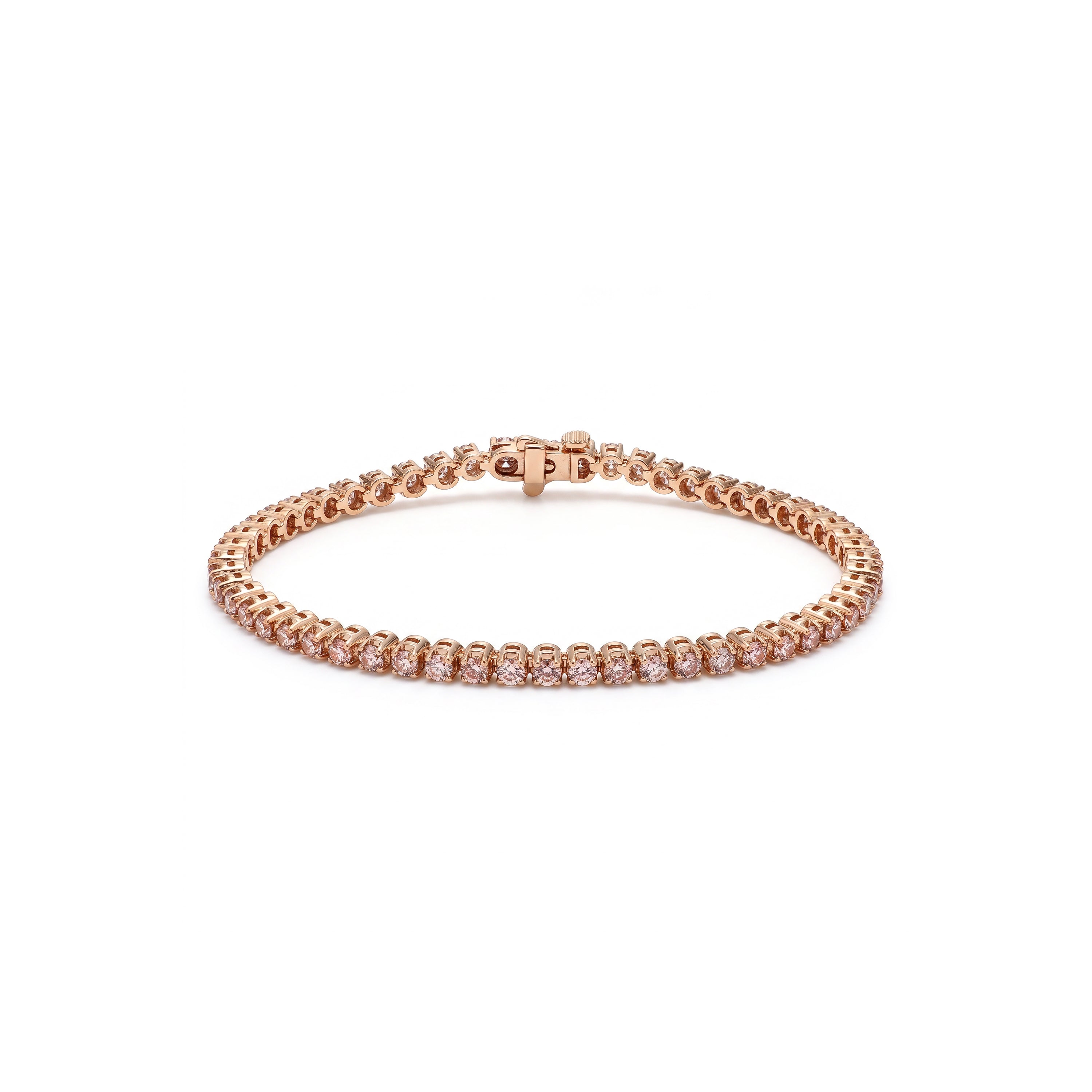 Natural Pink Diamond Bracelet