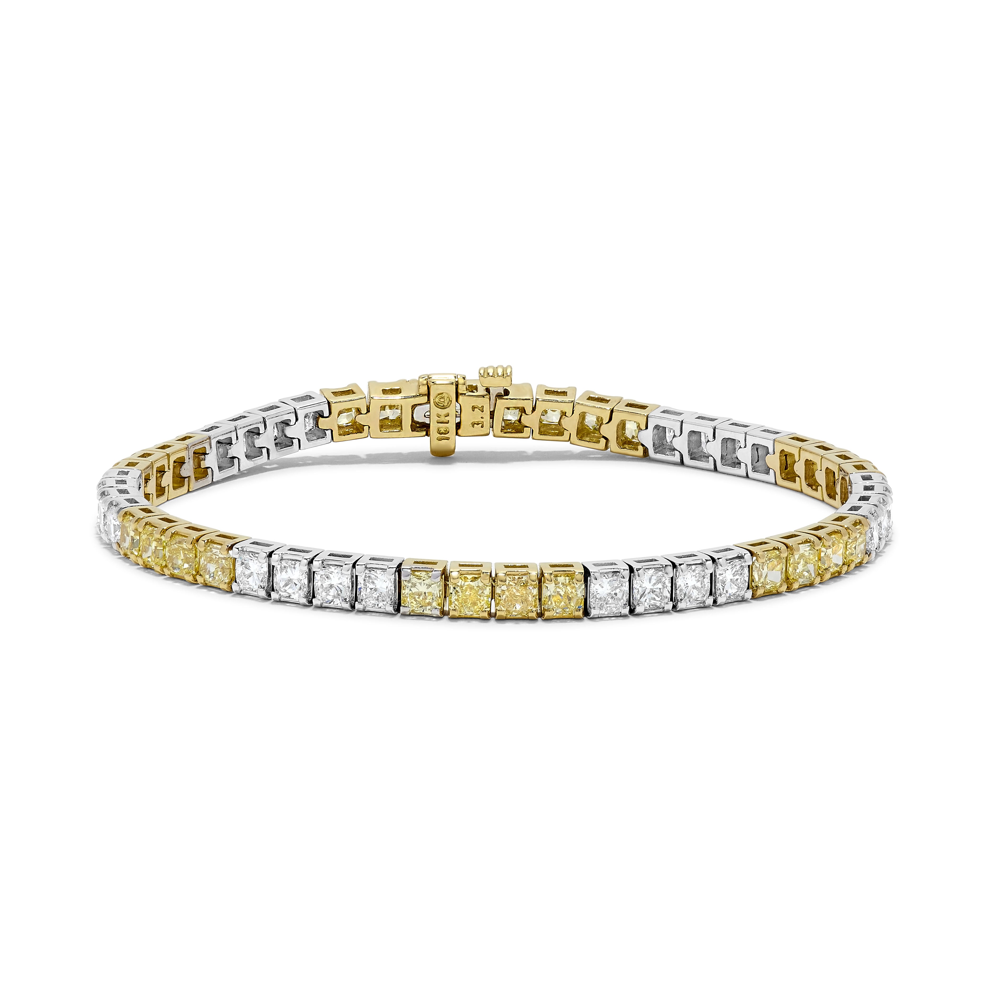 Yellow & White Diamond Bracelet JB0175GX