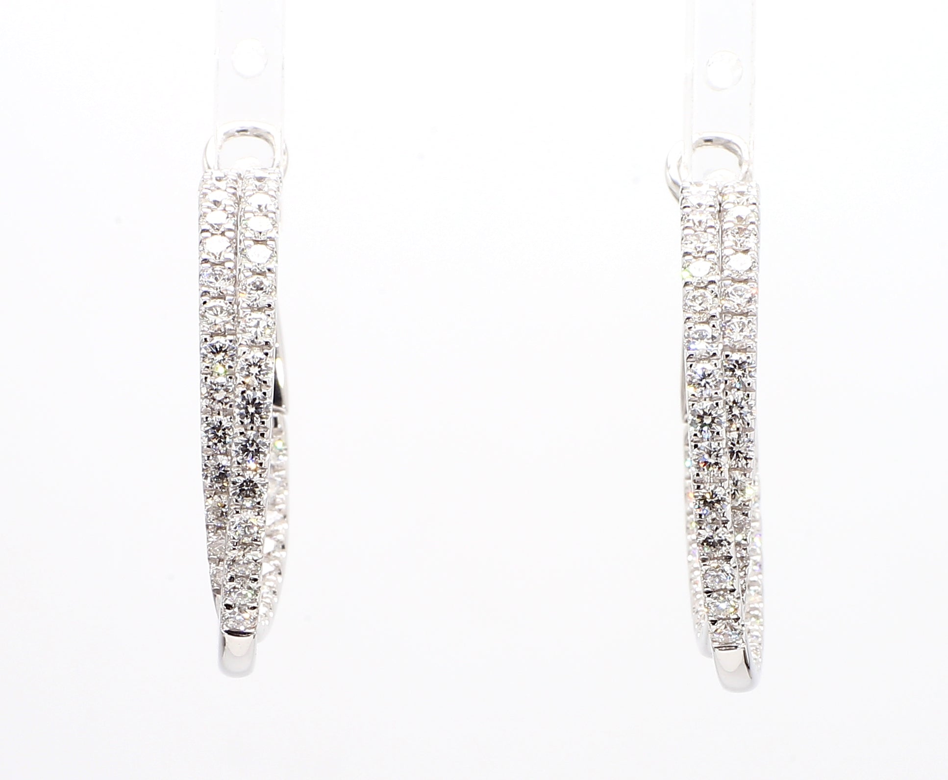 White Round Diamond Earring JEW002GP