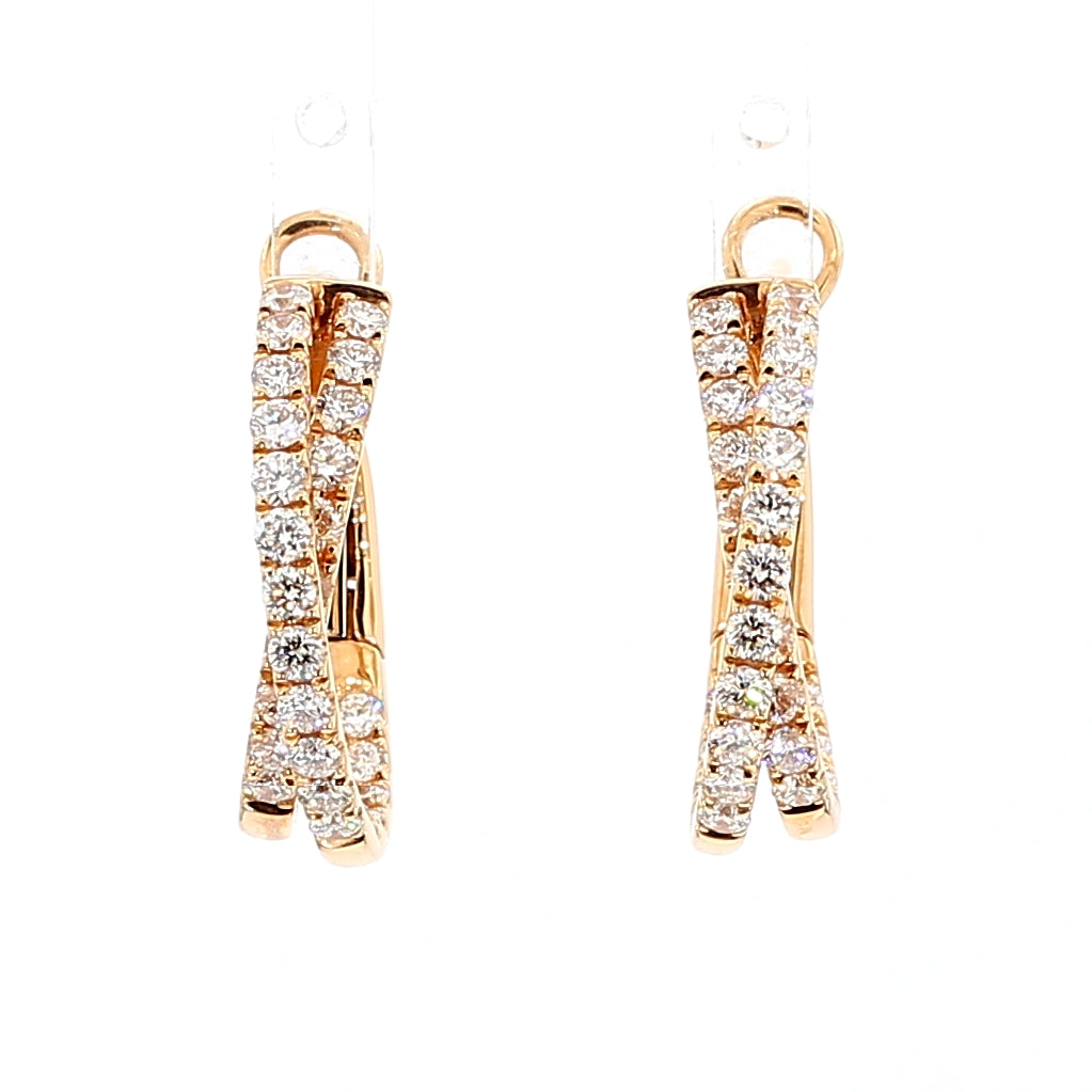 White Round Diamond Earring JEW027GP