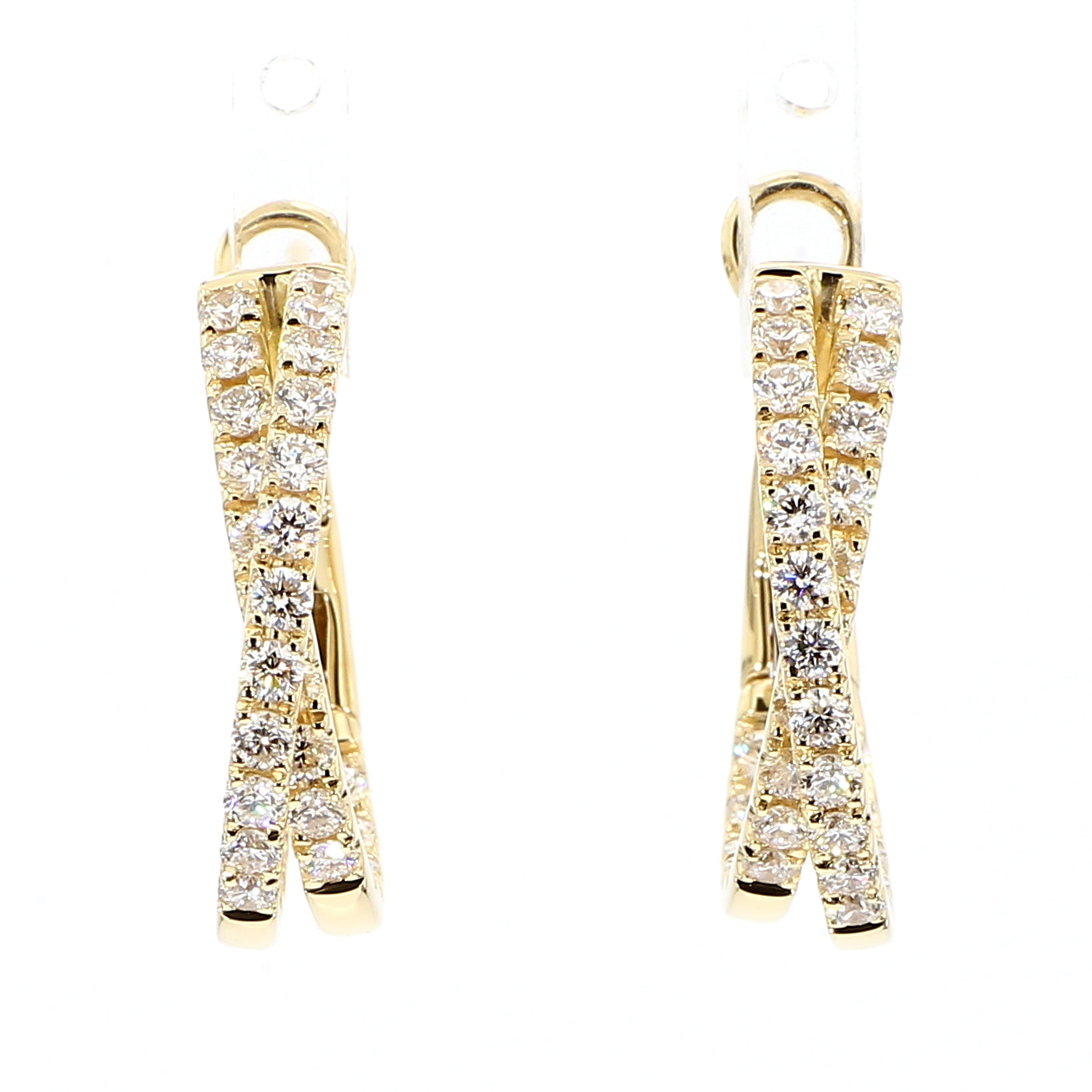 White Round Diamond Earring JEW034GP