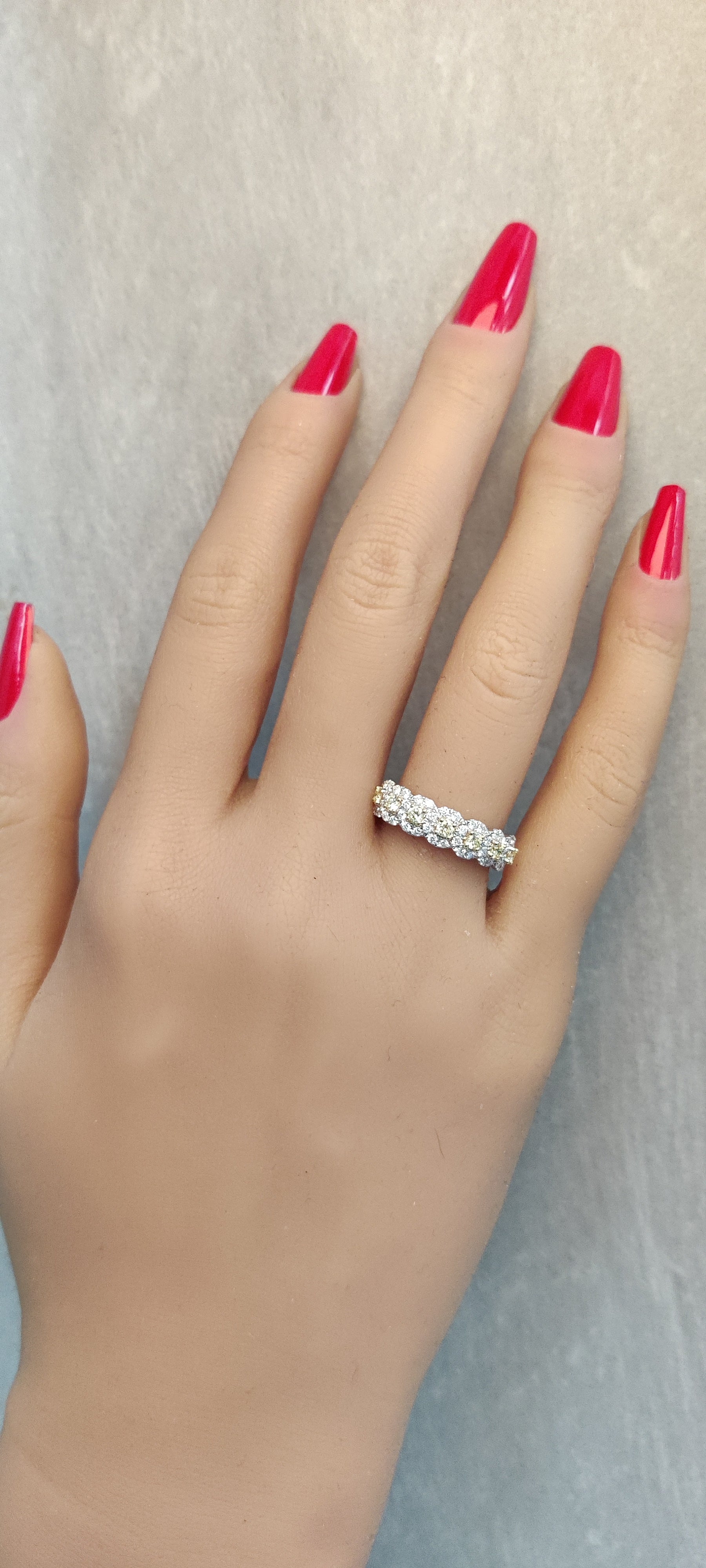 Natural Yellow Round Diamond Ring product image 5