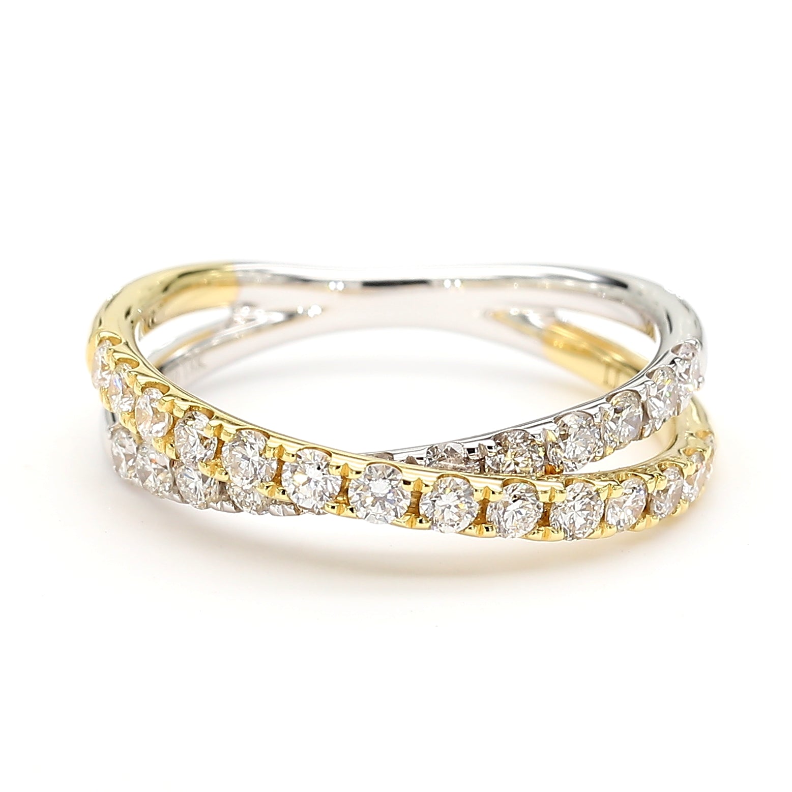 White Round Diamond Ring JRBW19GP