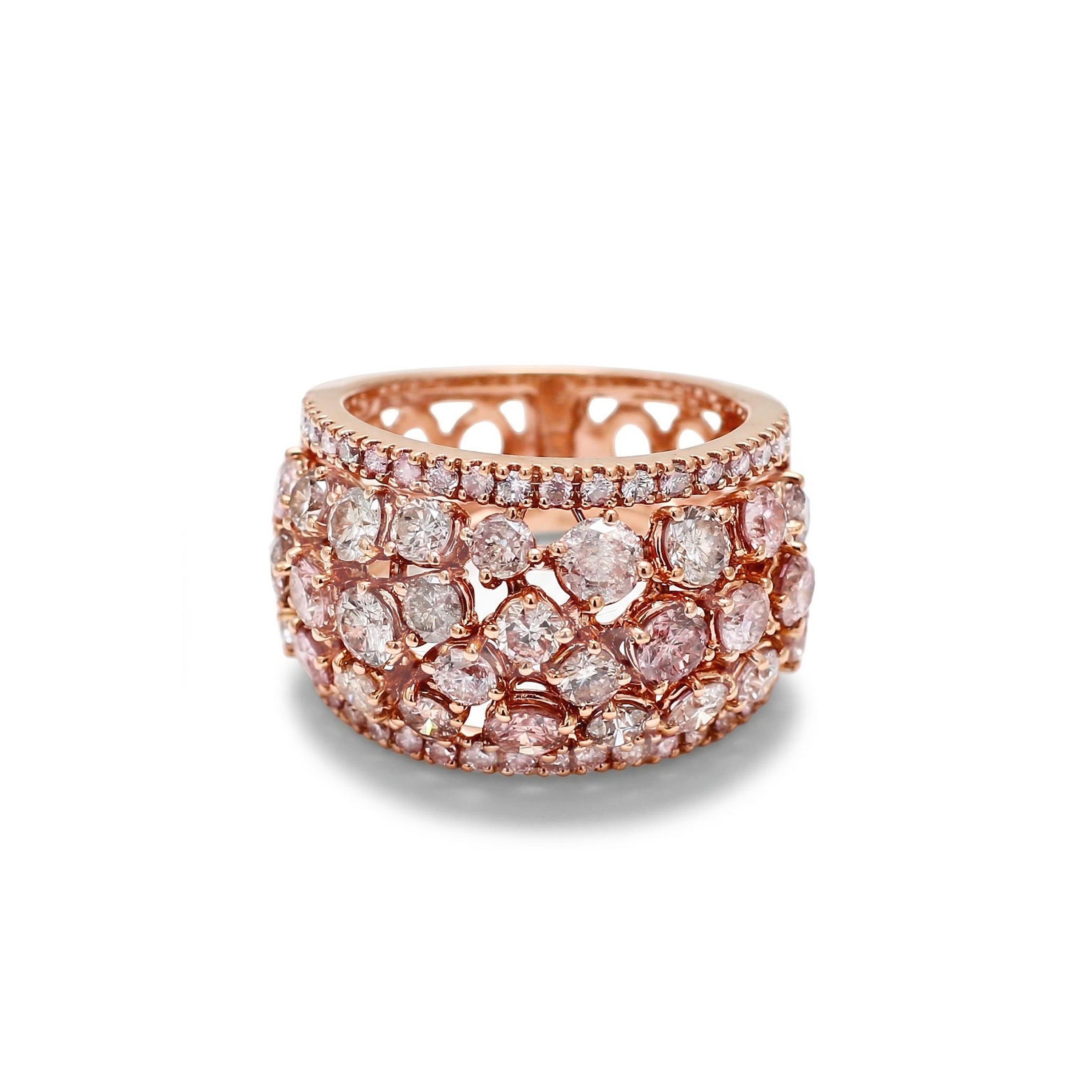 Natural Pink Diamond Shapes Ring product image 1