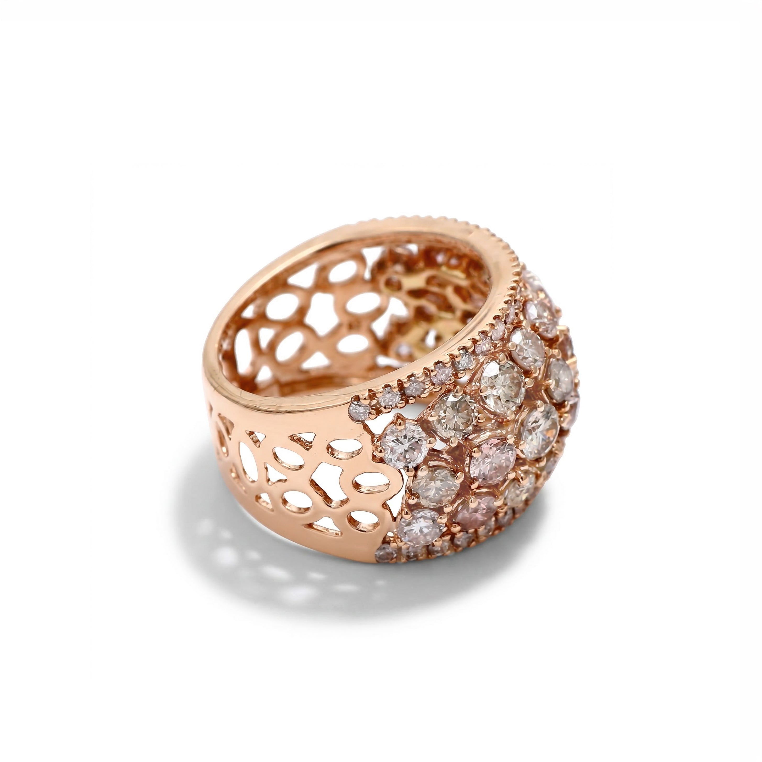 Natural Pink Diamond Shapes Ring product image 2
