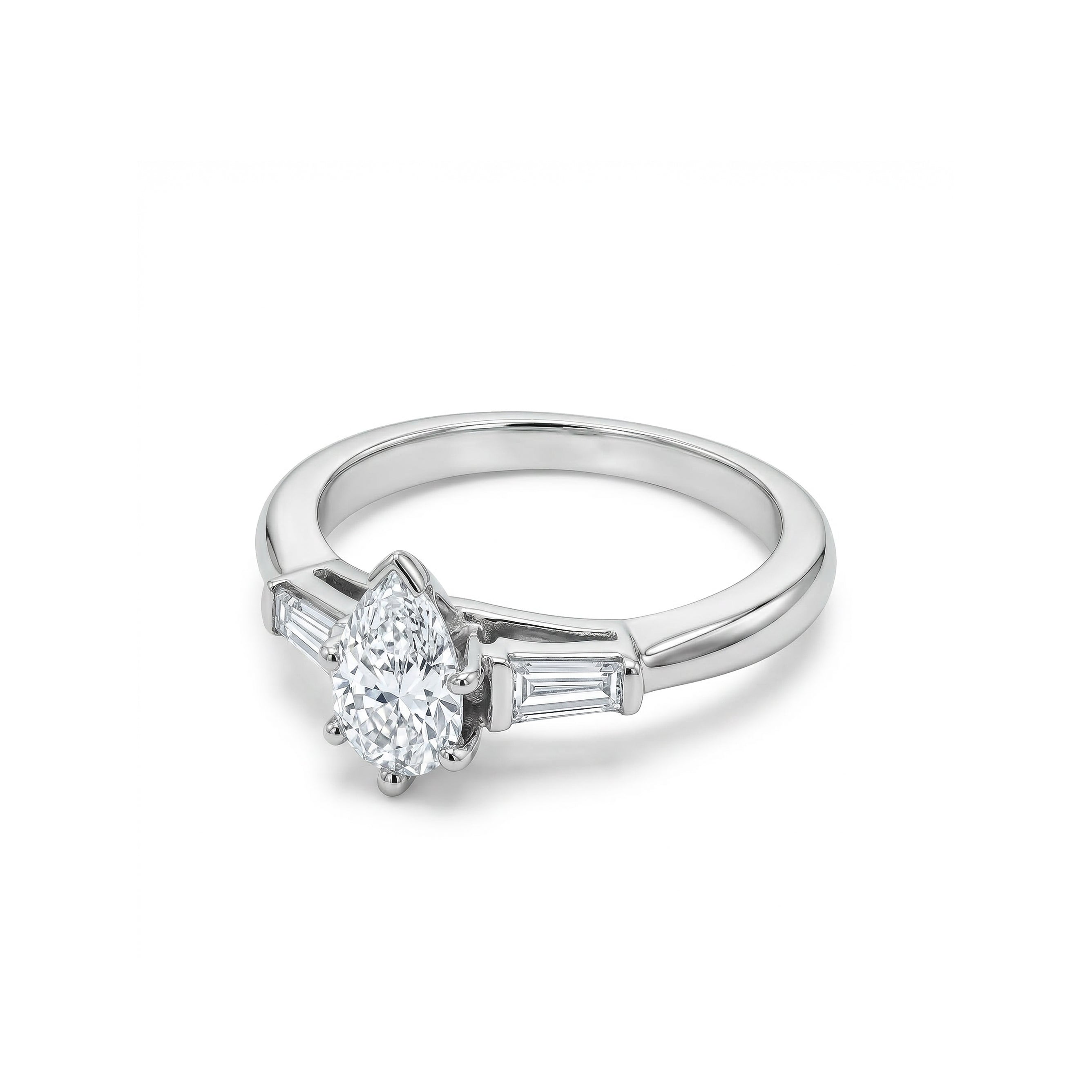 Natural Pear Diamond Ring product image 2