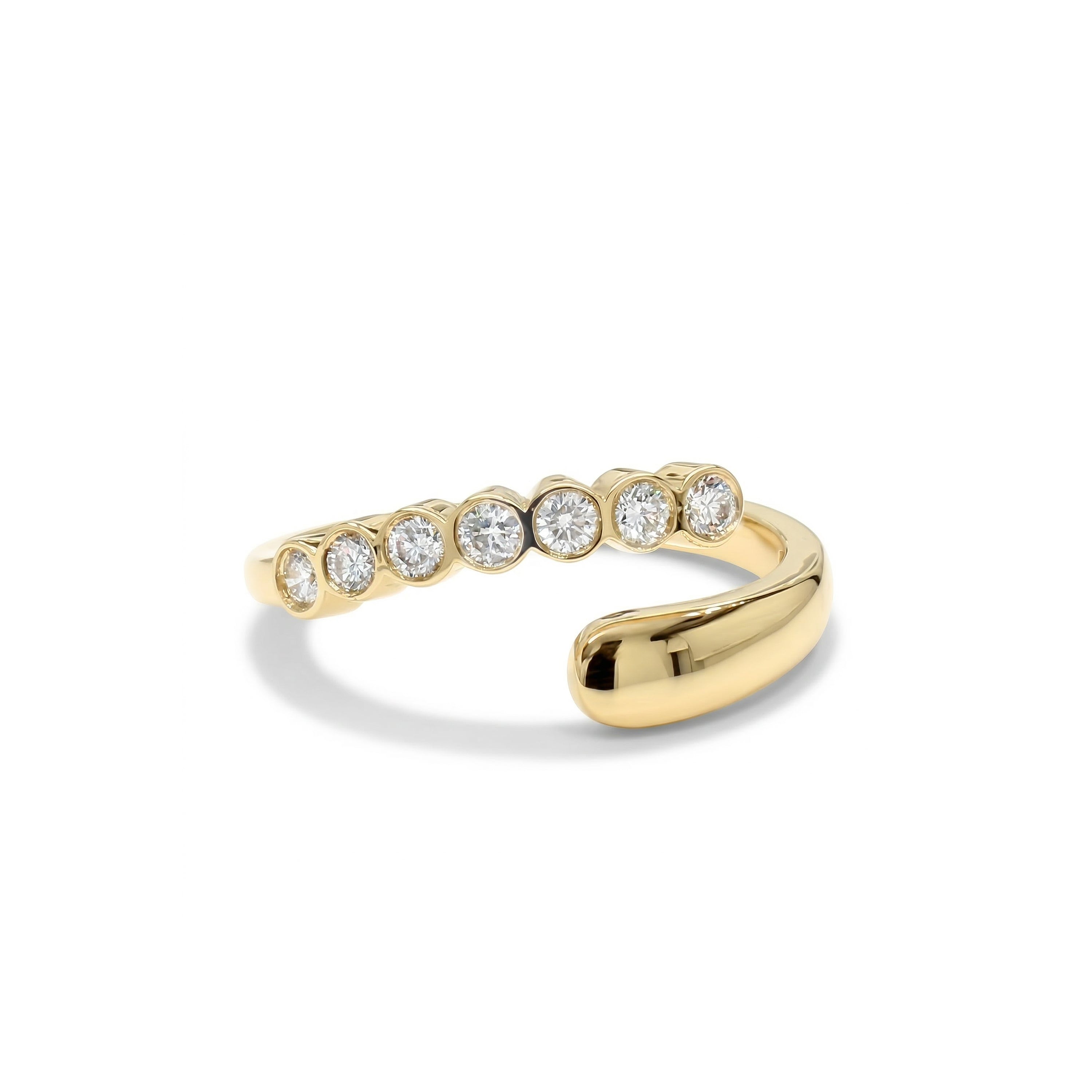 Natural Diamond Bezel Crossover Band product image 1