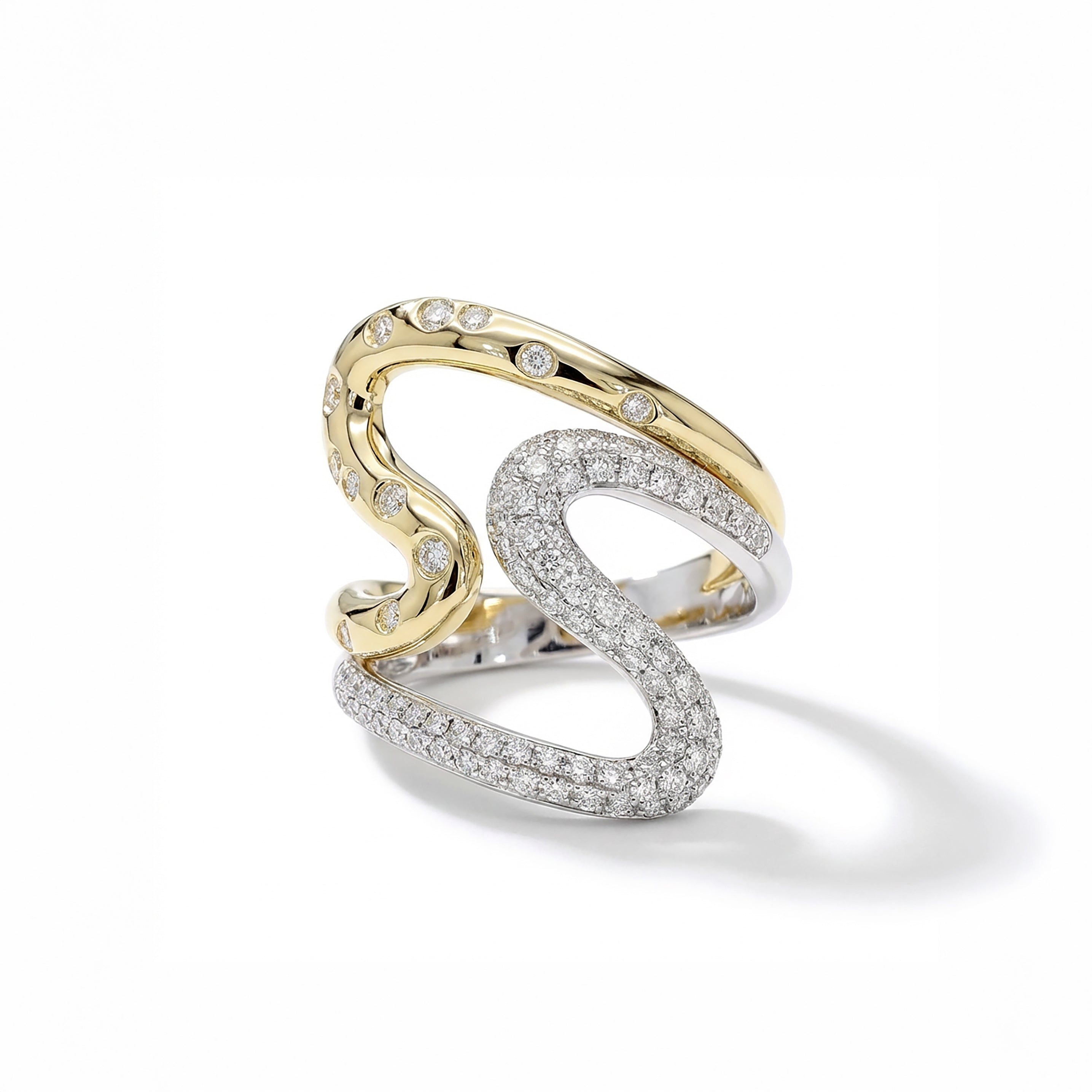Natural Diamond Pavé S Ring product image 1