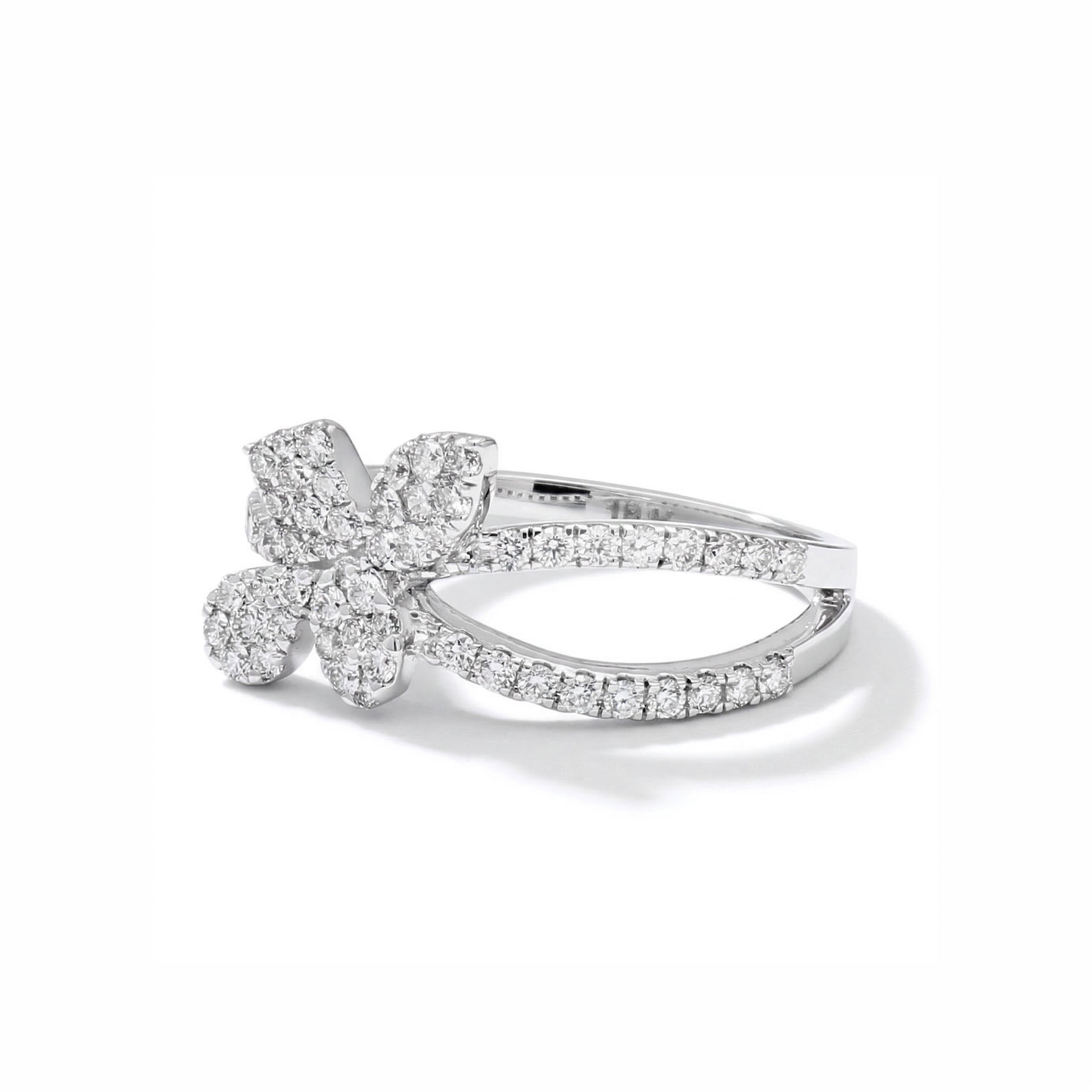 Natural Diamond Pavé Shapes Ring product image 2