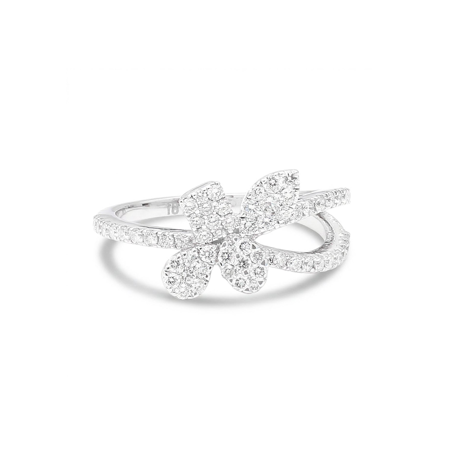 Natural Diamond Pavé Shapes Ring product image 1