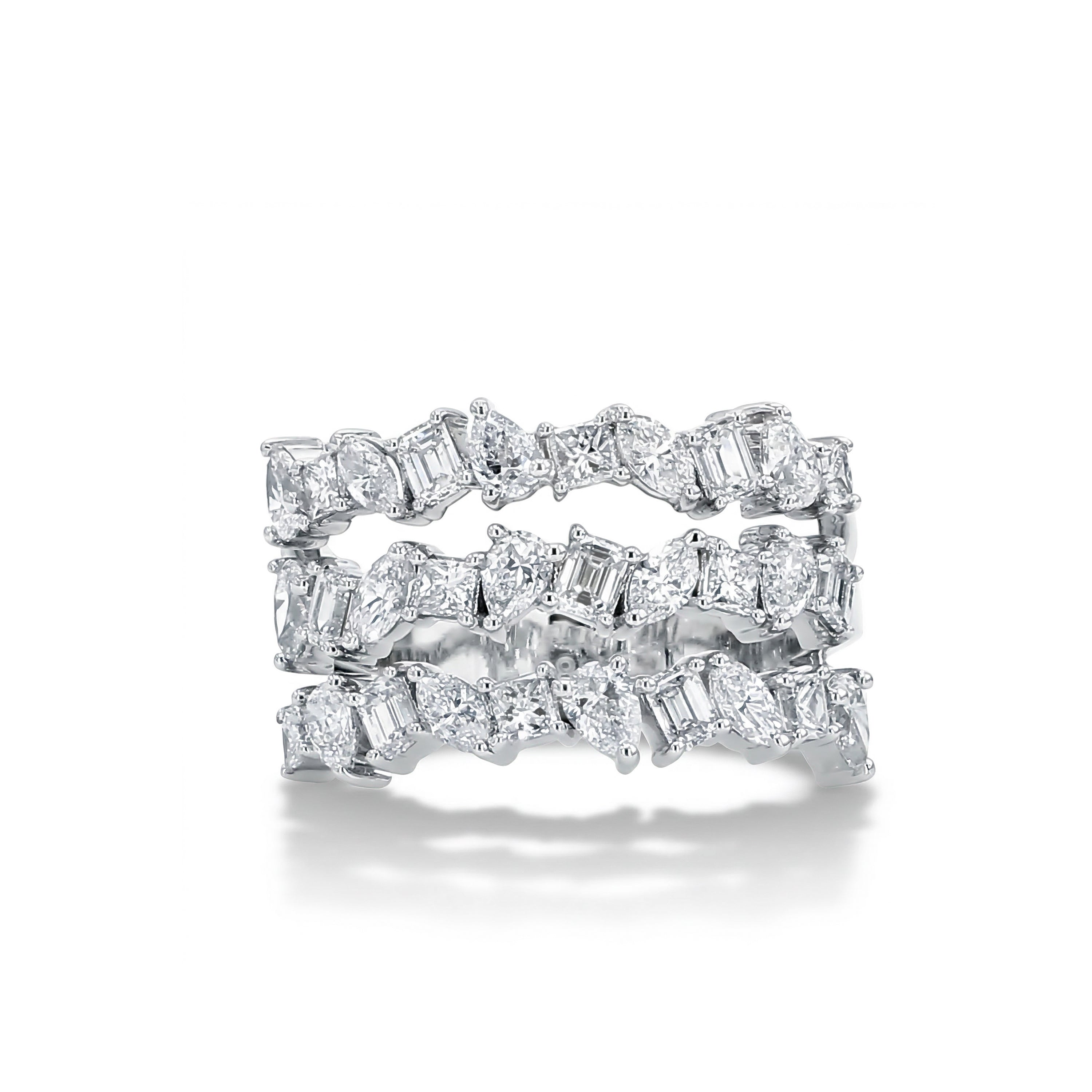 Natural Multi-Shape Diamond Band product image 1