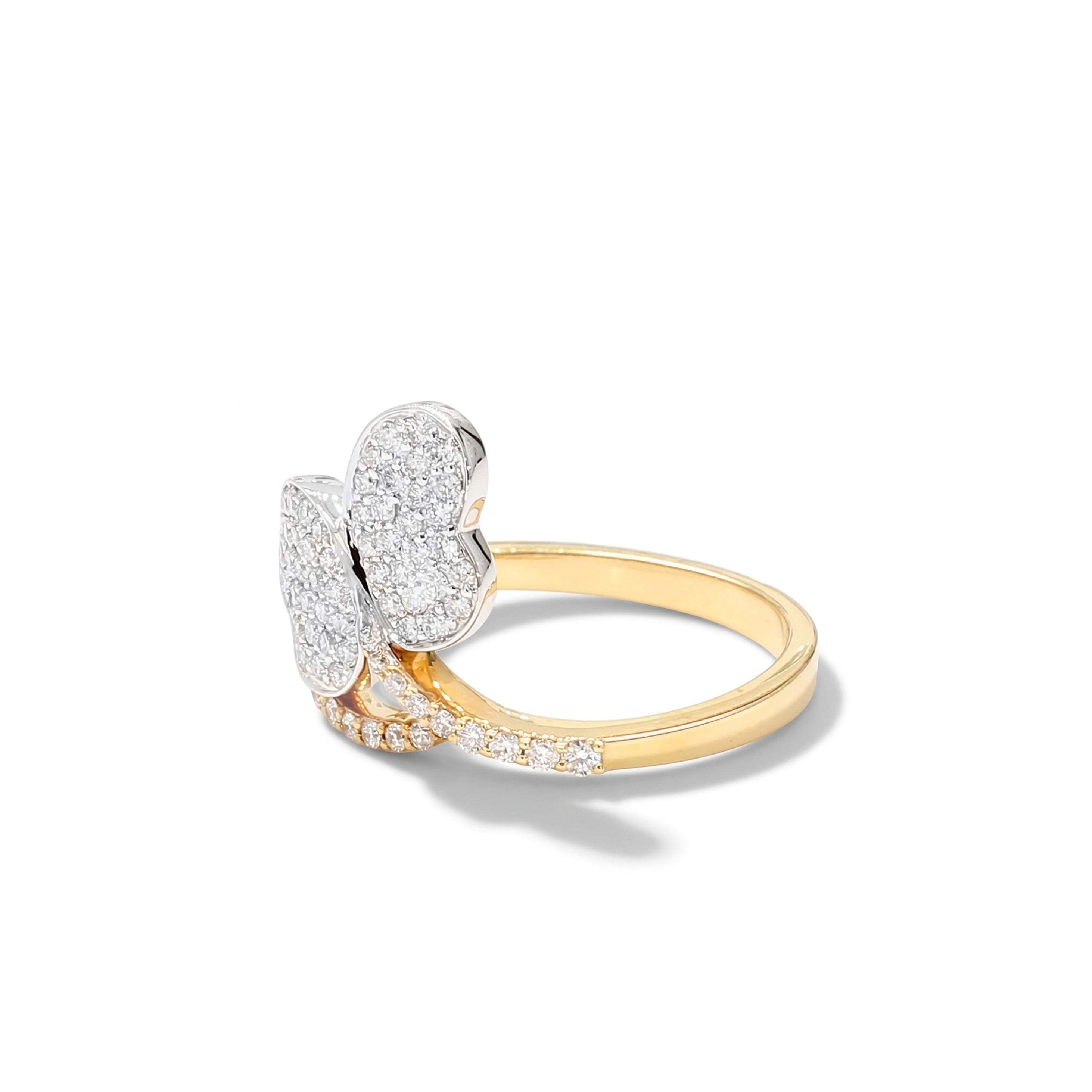 Natural Diamond Butterfly Ring product image 2