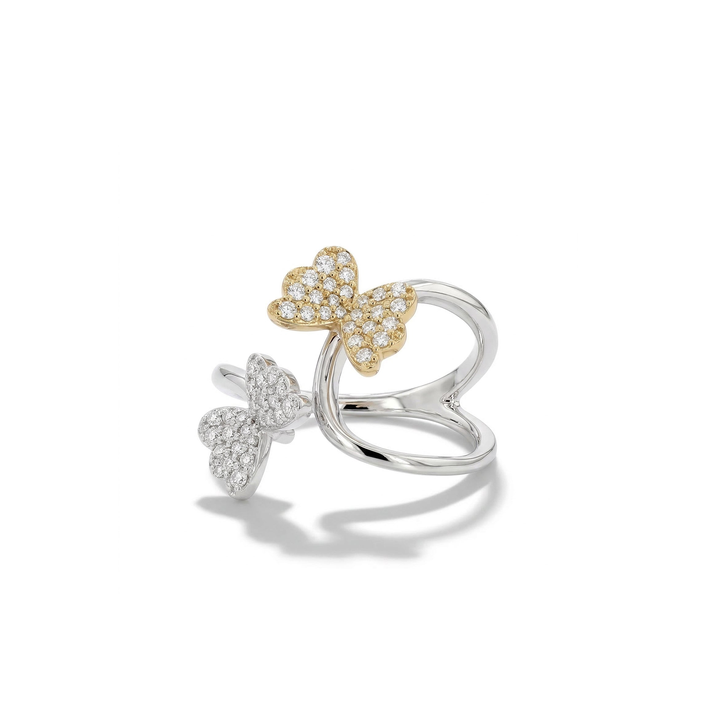 Natural Diamond Butterfly Ring product image 1