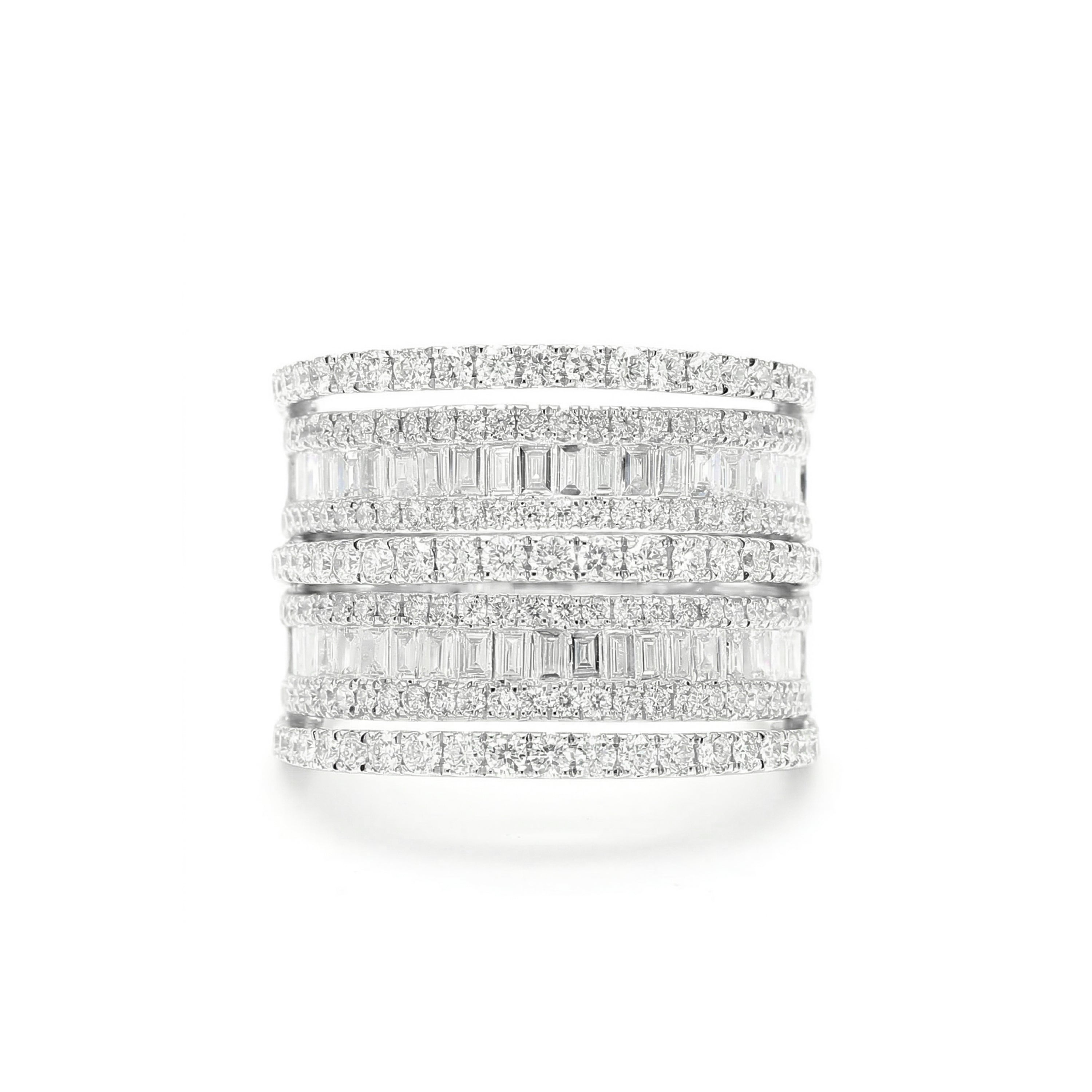 Natural Baguette Diamond Ring product image 1
